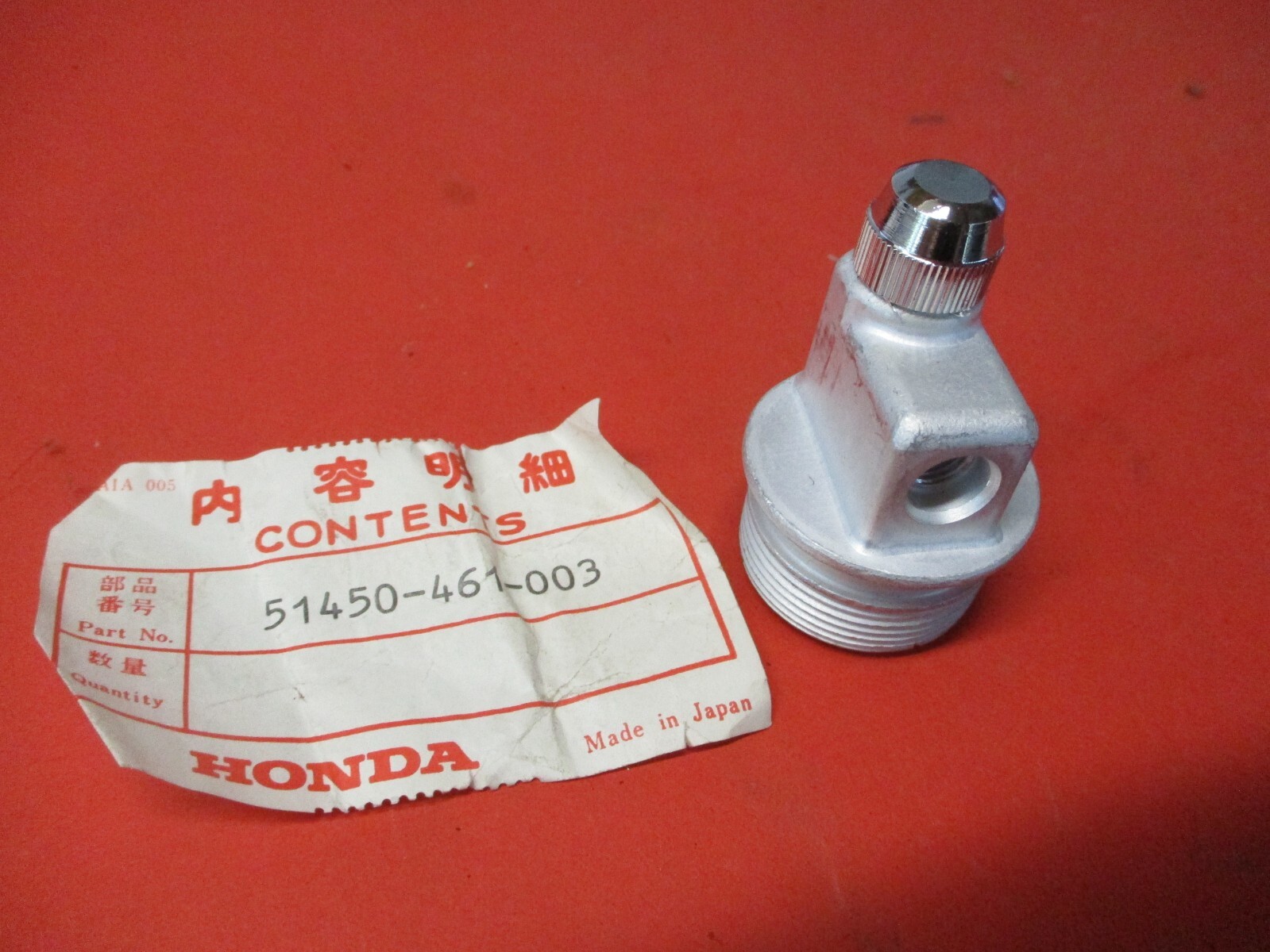 アップビー NOS NEW ORIGINAL OEM HONDA CB900C CB750F FORK BOLT 51450-461