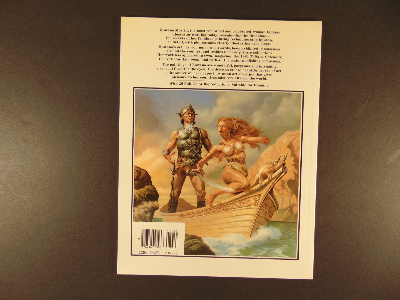 The Fantasitc Art of Rowena Morrill 1983 paperback would grade 9.4 NM or higher