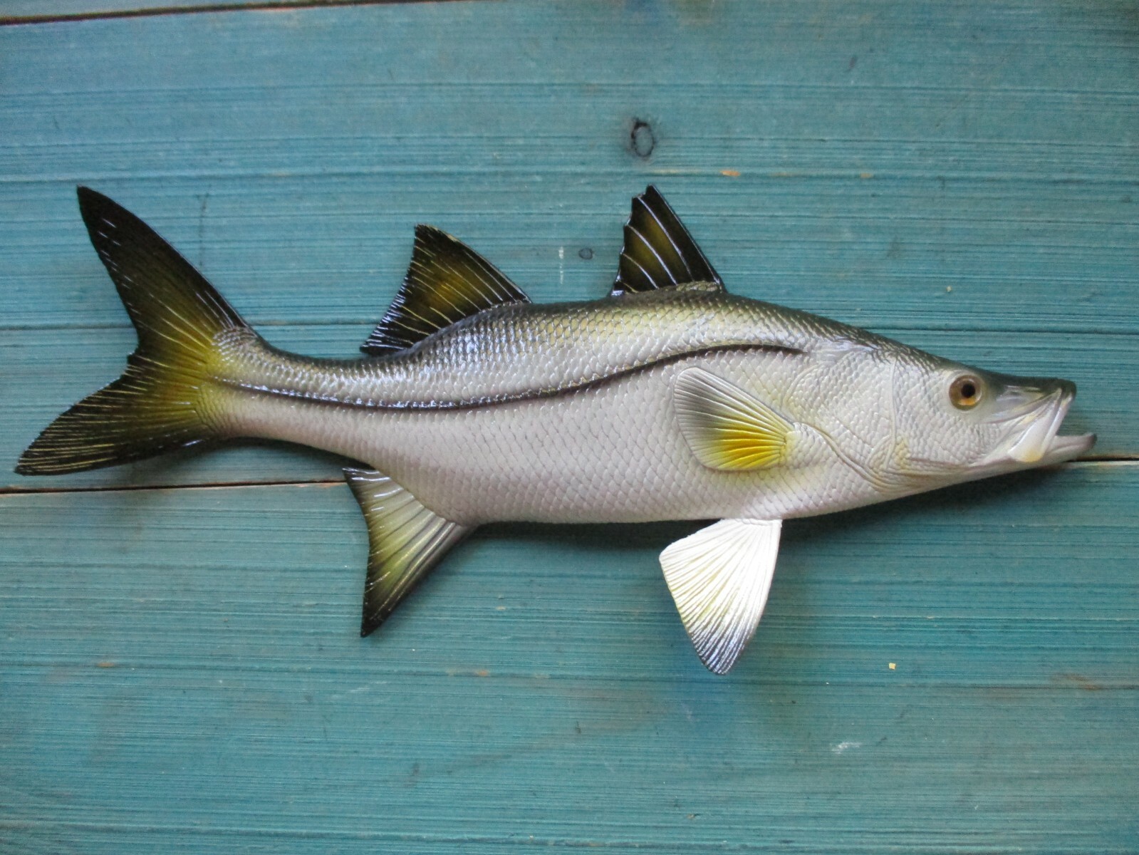 Tarpon Redfish Snook Hand Painted Replica Wall Mount Game Fishing Salt Water 12"