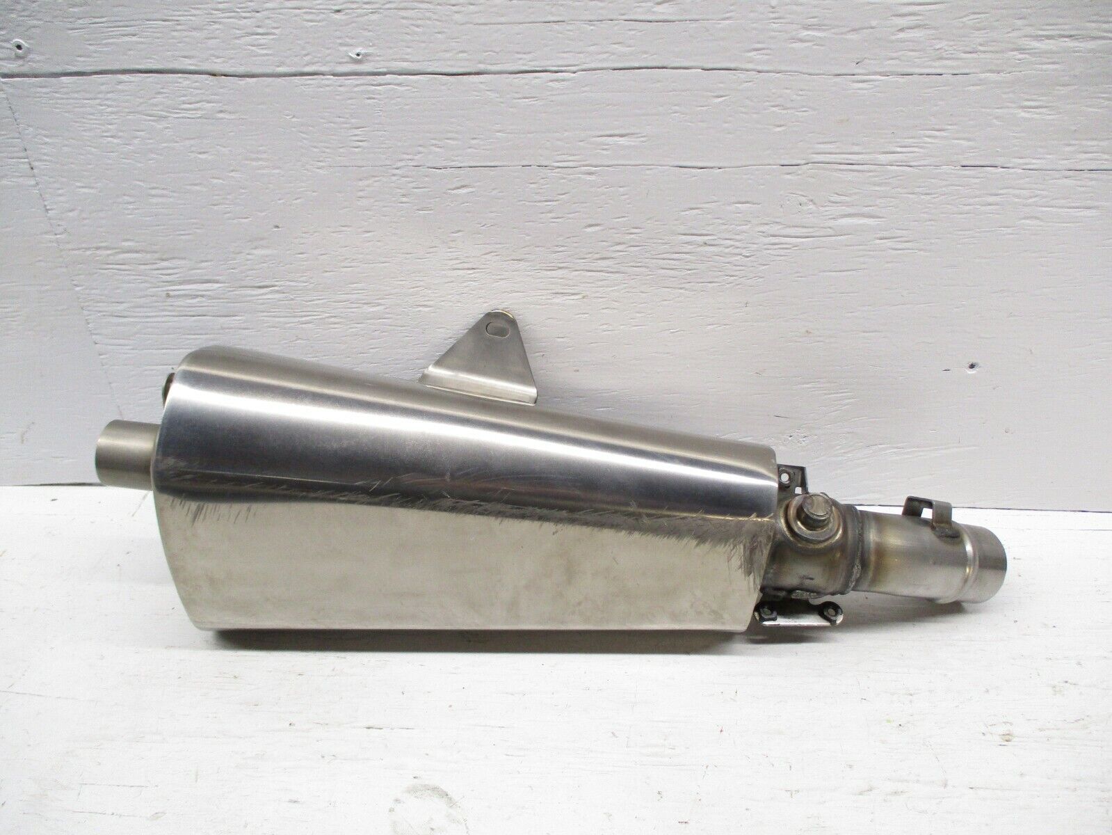 08 09 Kawasaki Ninja ZX10 used Muffler Stock OEM Exhaust 08 09 Kawasaki Ninja ZX10 used Muffler Stock OEM Exhaust