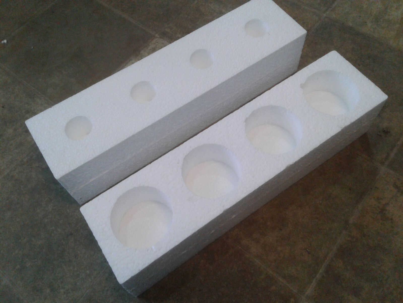12oz BOTTLE FOAM INSERTS FOR FLAT RATE USPS SHIPPING BOX