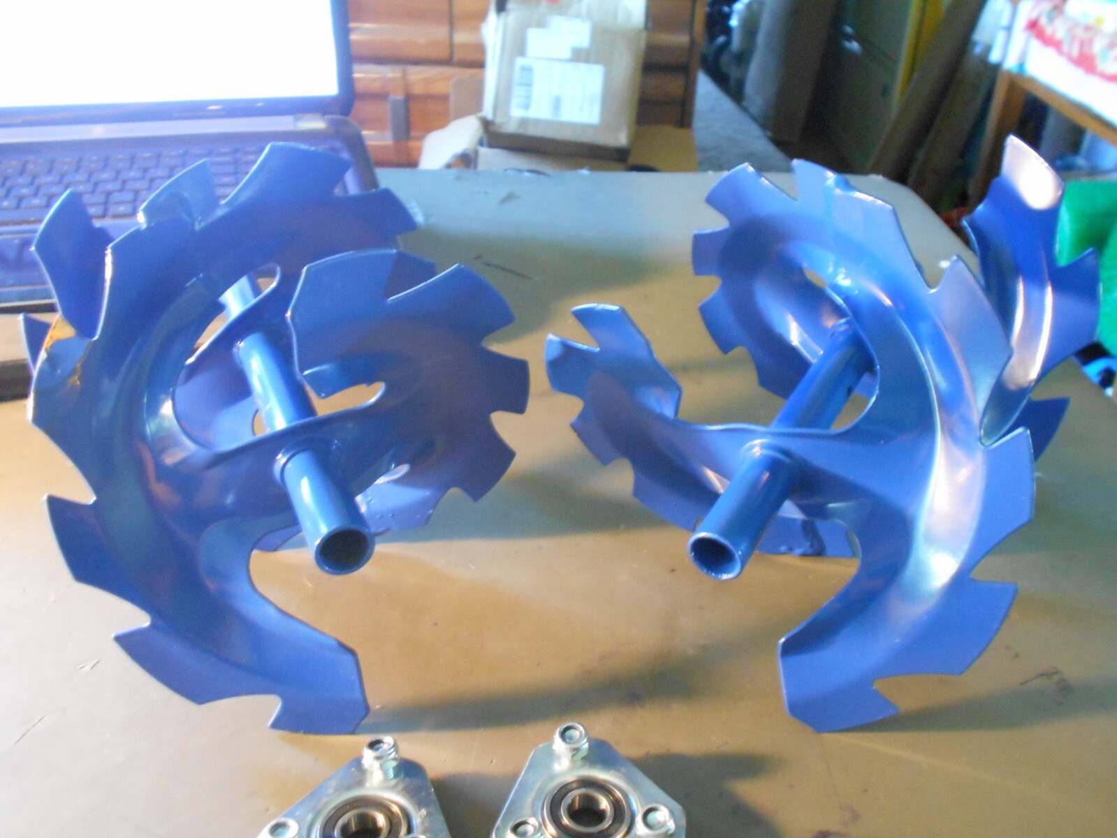 Snow Joe Replacement Auger Blades. Dual Stage Snow