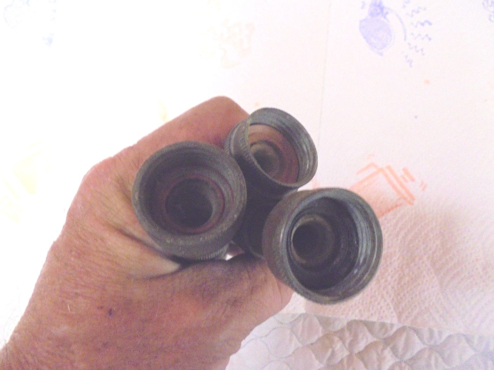 3 brass garden hose water nozzles tru - test craftsman adjustable flow