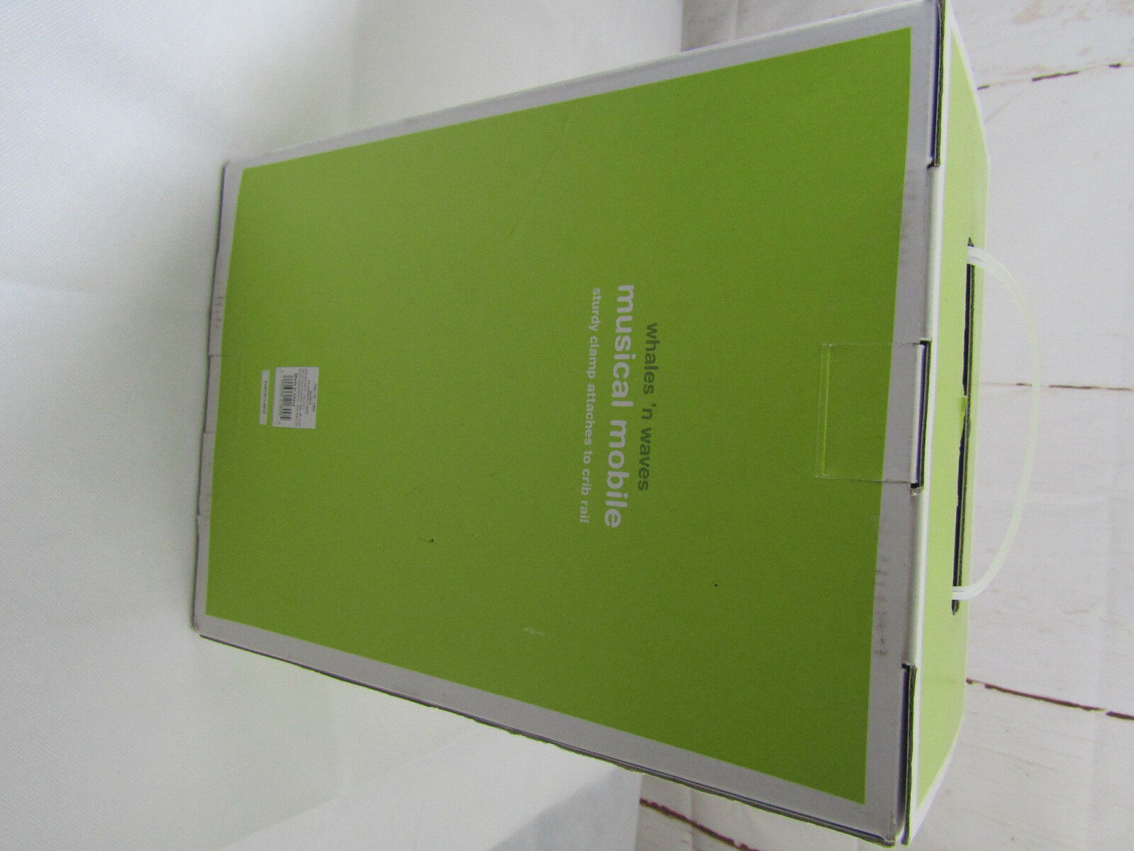 New Circo Whales & Waves Boys Musical Crib Mobile Brahms Lullaby