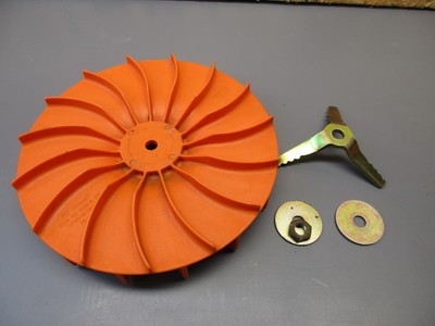 Stihl SH55 SH65 SH85 blower fan and debris chipper blade part # 4229 704 3400 A