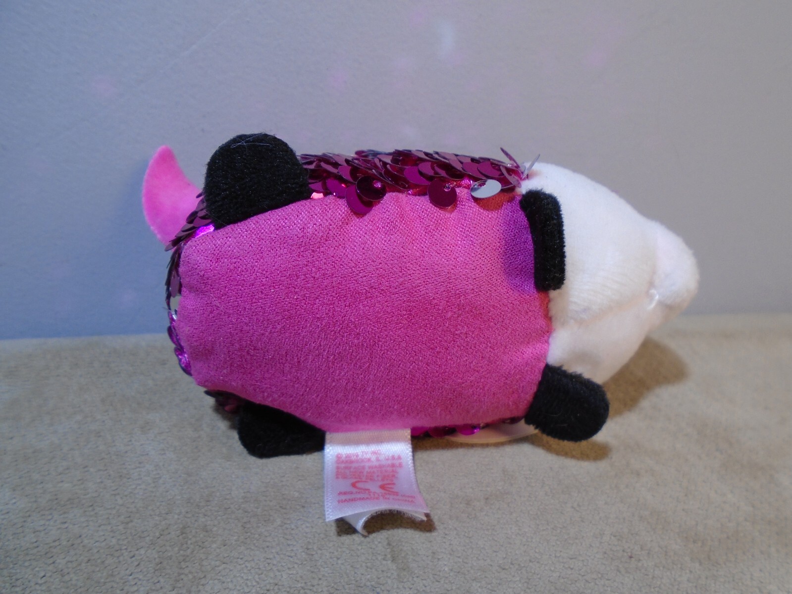 2019 TY TEENY Tys JEWEL THE SEQUIN FOX STACKABLE PLUSH (MA1350)