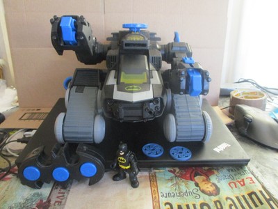 imaginext remote control transforming batbot