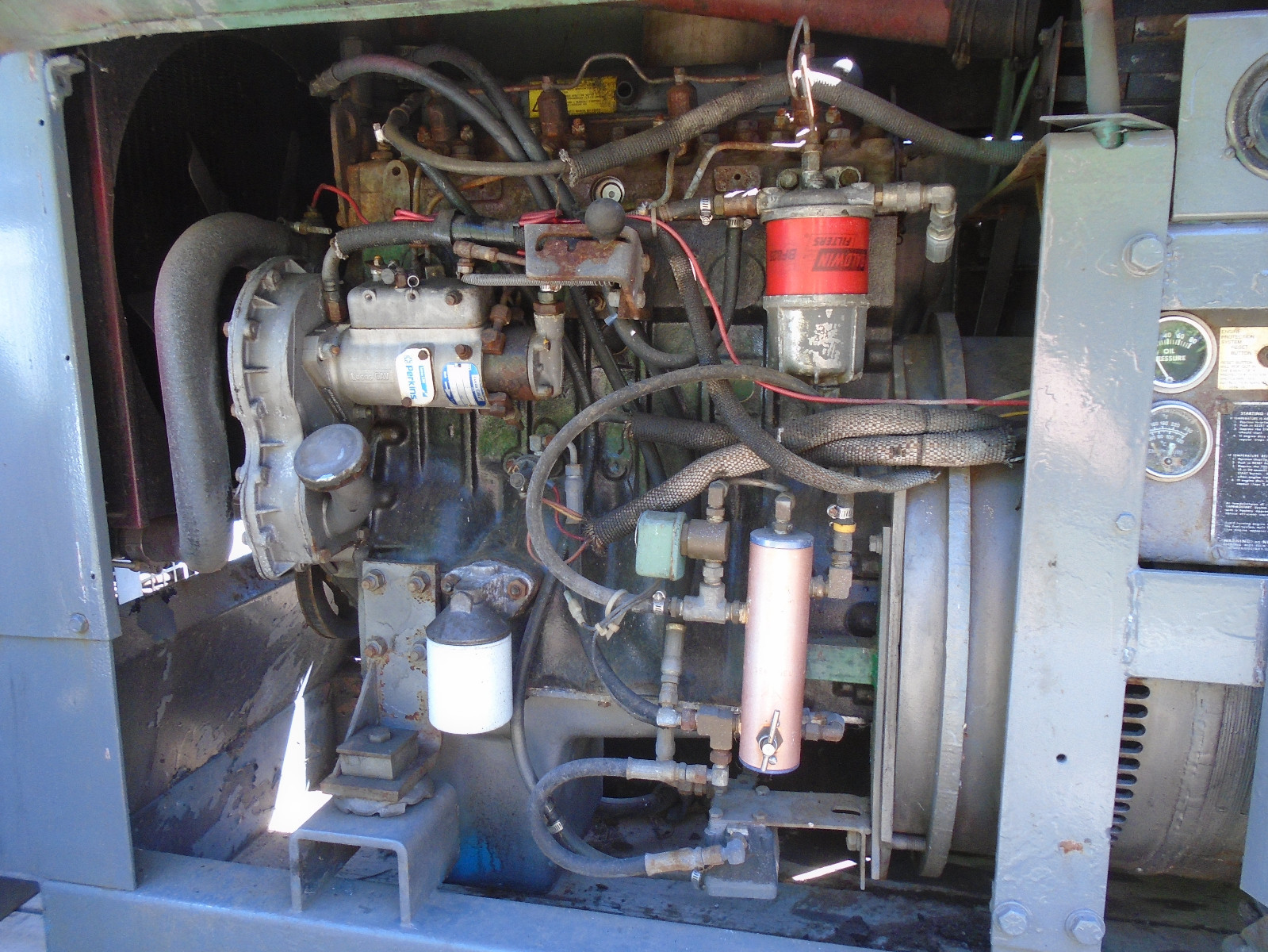 lincoln SAE 400 amp Perkins Diesel welder