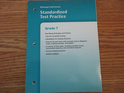 McDougal Littell-Science Standardized Test Practice (grade 7)