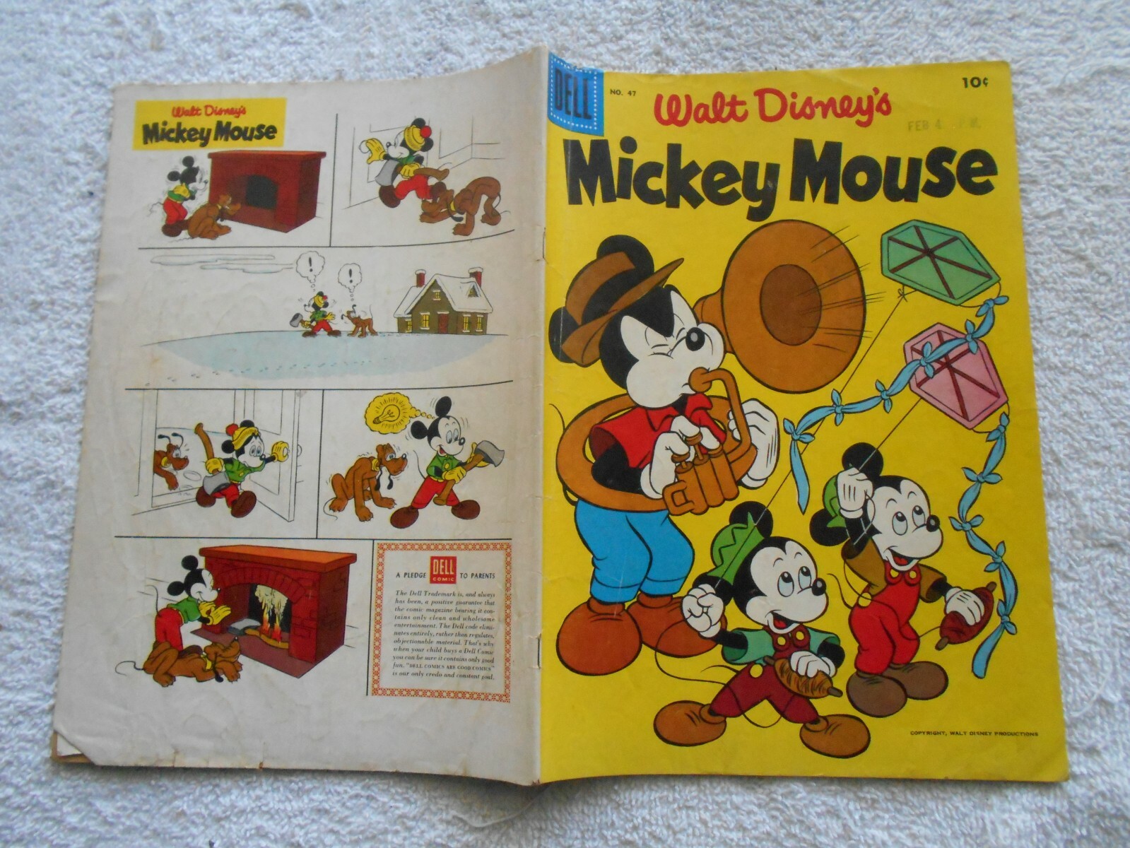 Mickey magazine 1956年　フランス Mickey magazine 1956年 フランス Mickey magazine 1956年