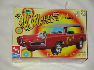 AMT ERTL The Monkees 1:25 Plastic Model Kit 30259 Unopened Box