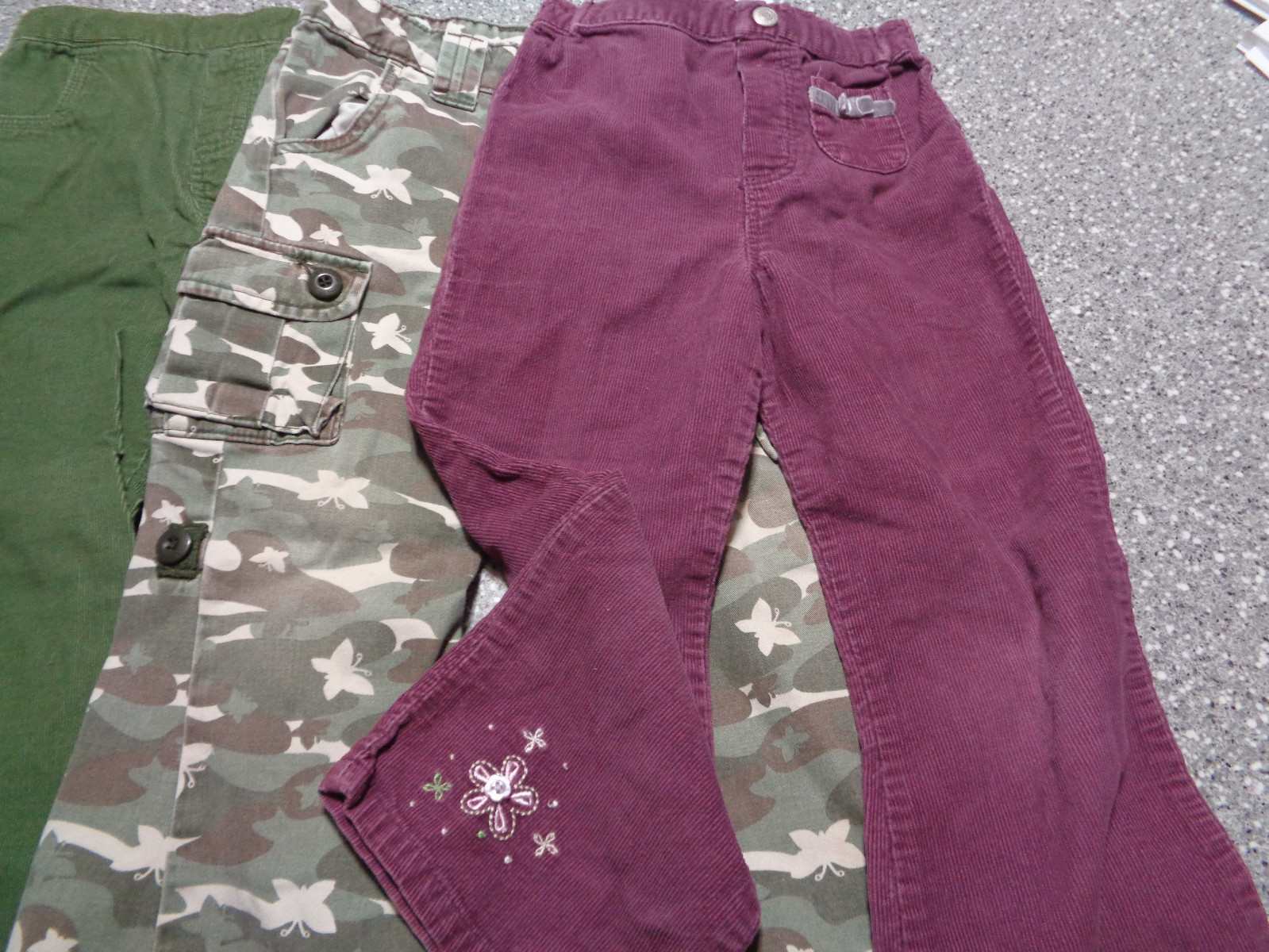 Lot of 3 - Girl's size 4T/5T Jeans & Pants - Wonderkids. Etc