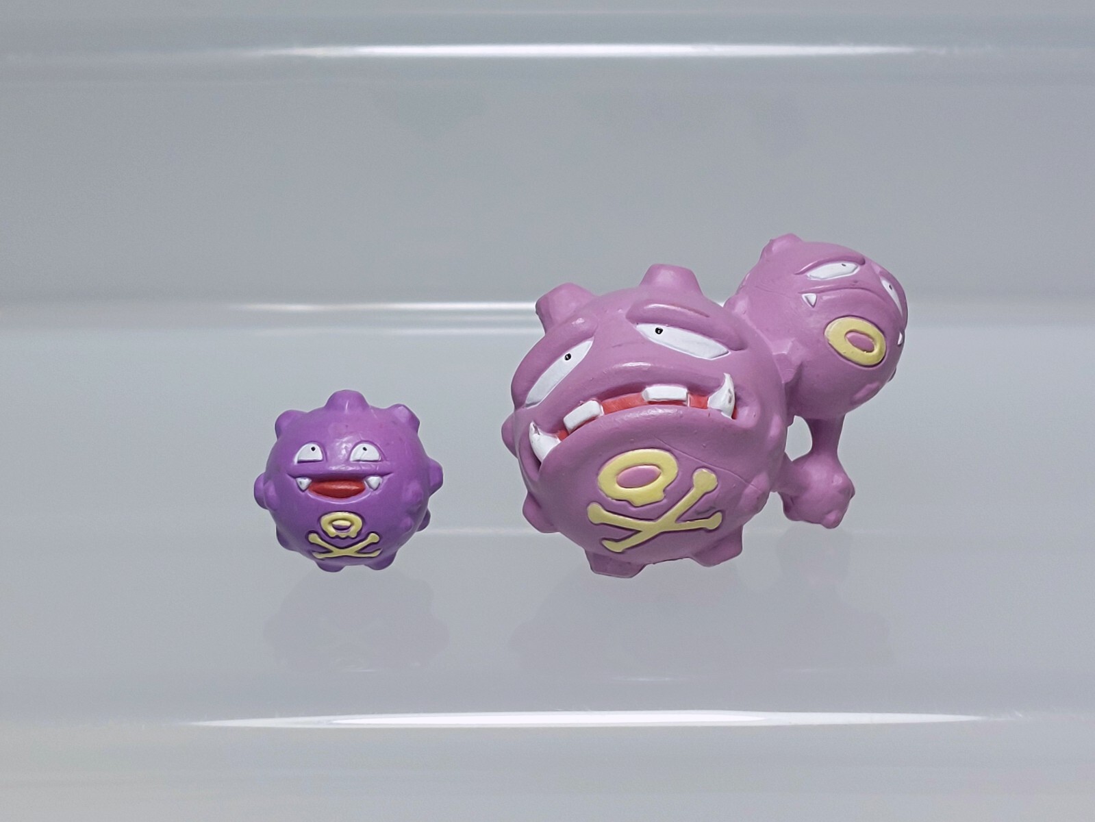 ポジャギNo.40 Weezing Koffing Pokemon Zukan 1/40 Scale Figure Set Tomy