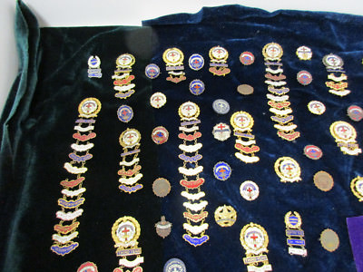 100+ years religious pins, gold, silver, gf, gp, copper, brass, 100's of pins