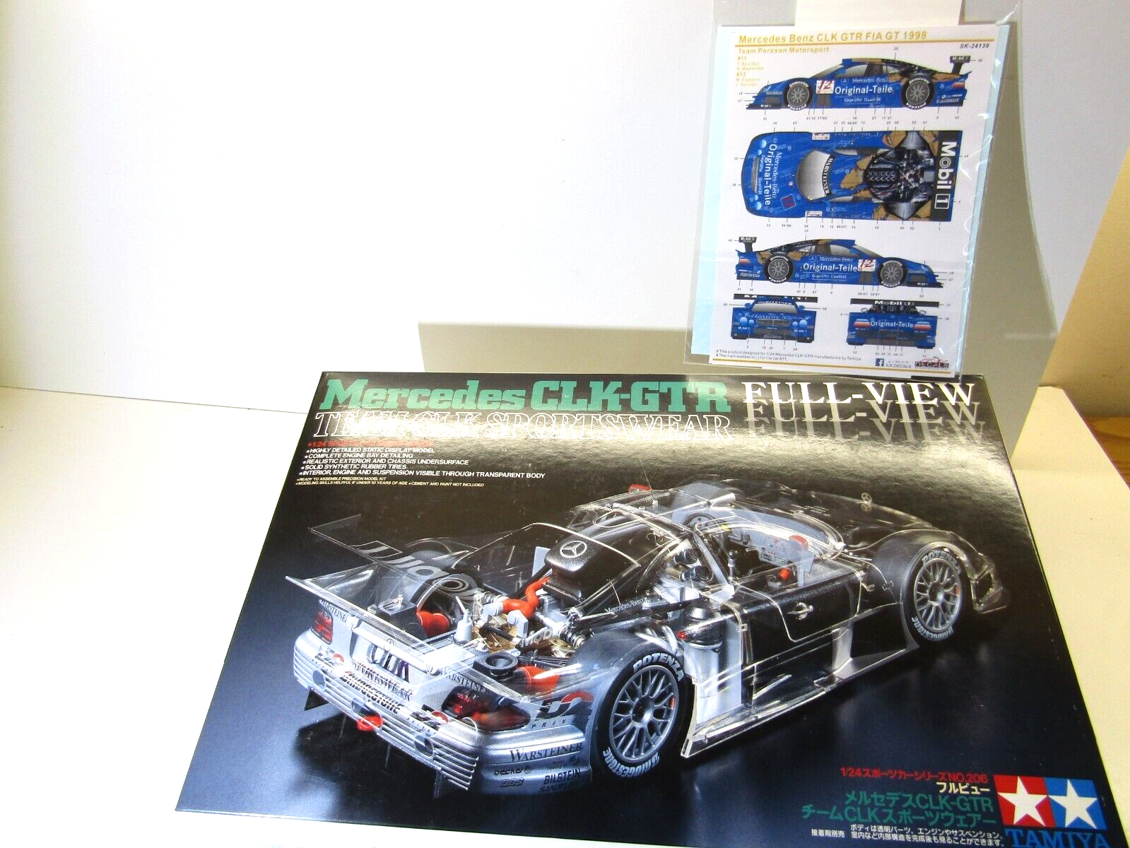 タミヤ 1/24 メルセデス CLK-GTR チームCLKスポーツウェアー タミヤ☆