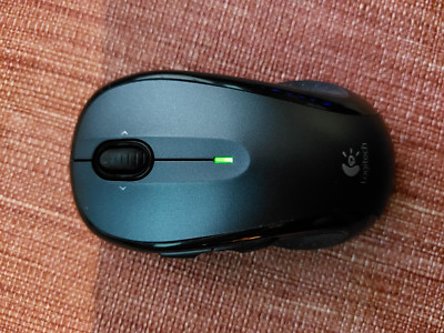 Logitech M510 Wireless Laser Mouse for PC/MAC - Black - No Receiver