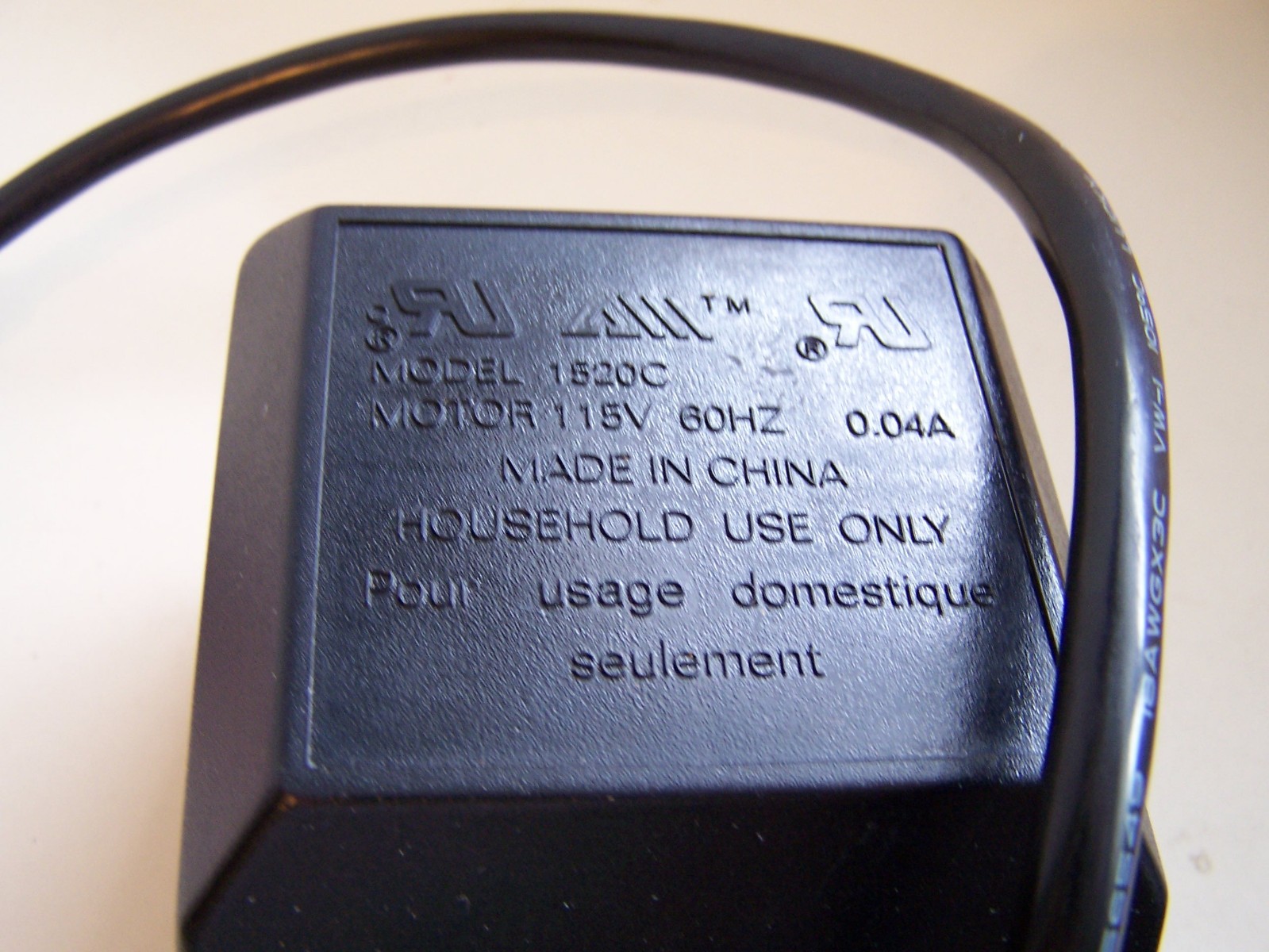 Rotisserie motor Char Broil model 1520C