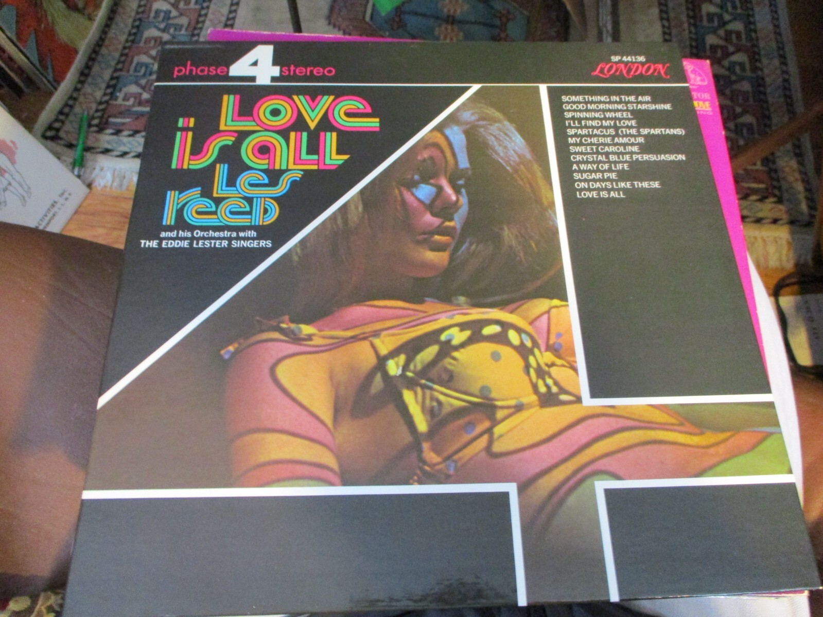 1969 LES REED Love Is All Eddie Lester Singers LP London