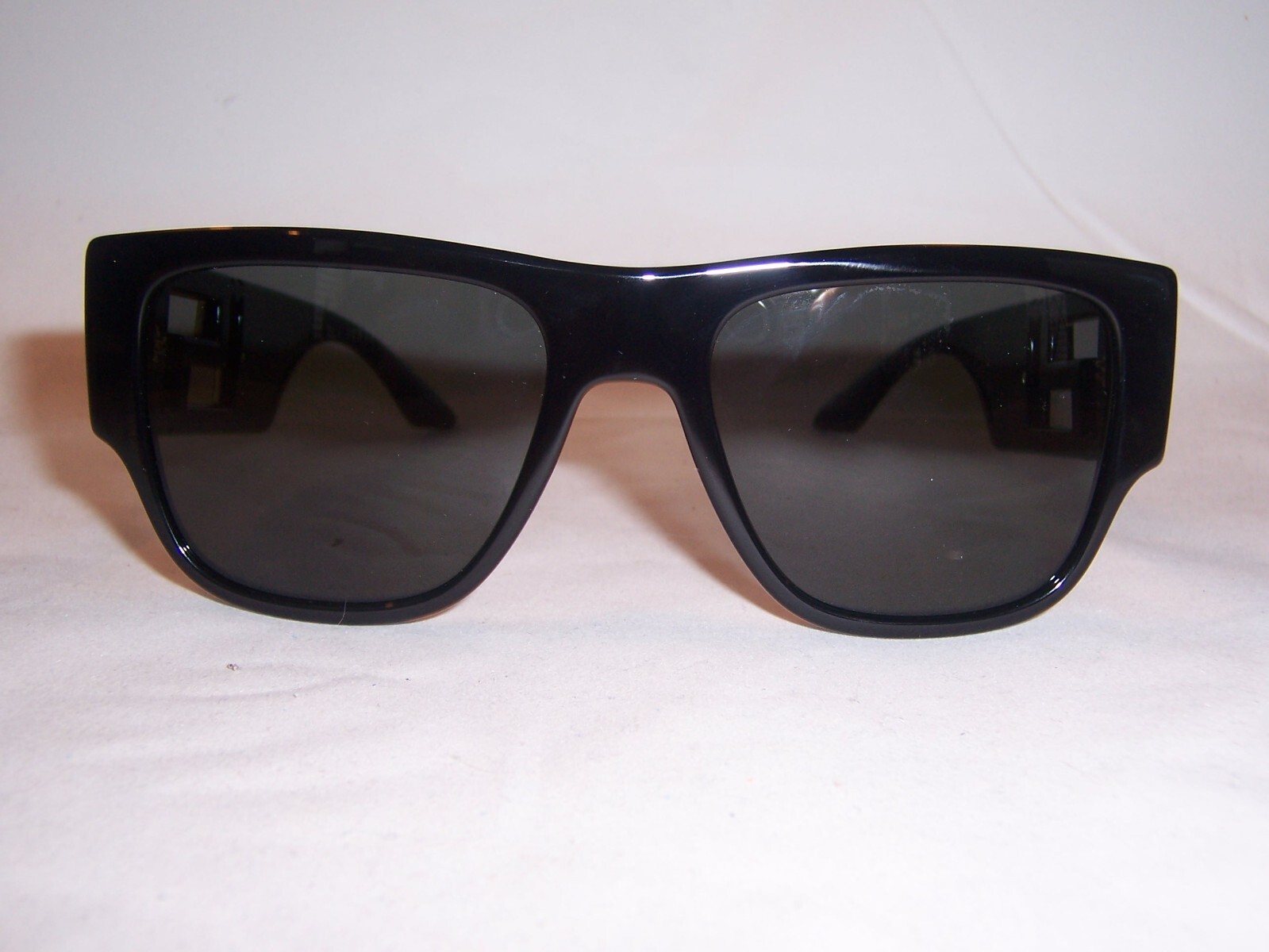 Pre-owned Versace Sunglasses Ve4403 Gb1/87 Black/grey 57mm Authentic 4403 In Gray