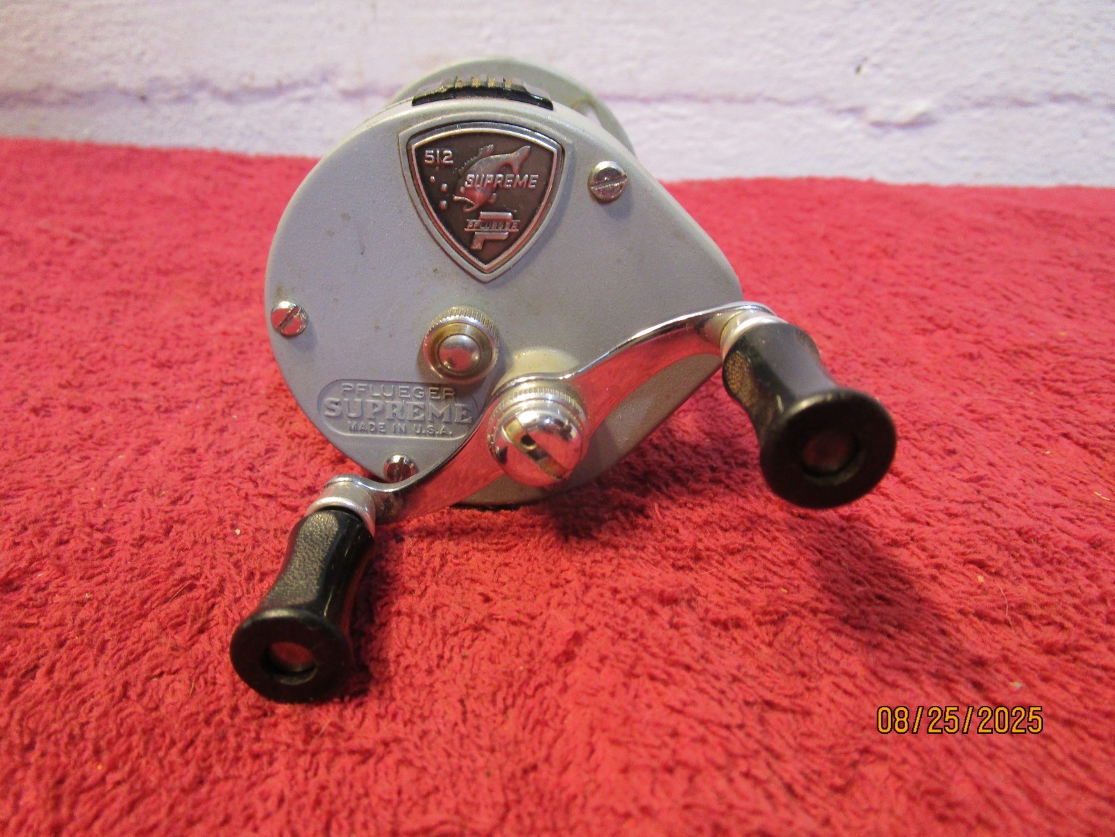 リール Pflueger Supreme 512 Made in U.S.A Vintage PFLUEGER SUPREME No. 512 Fishing Casting Reel | eBay