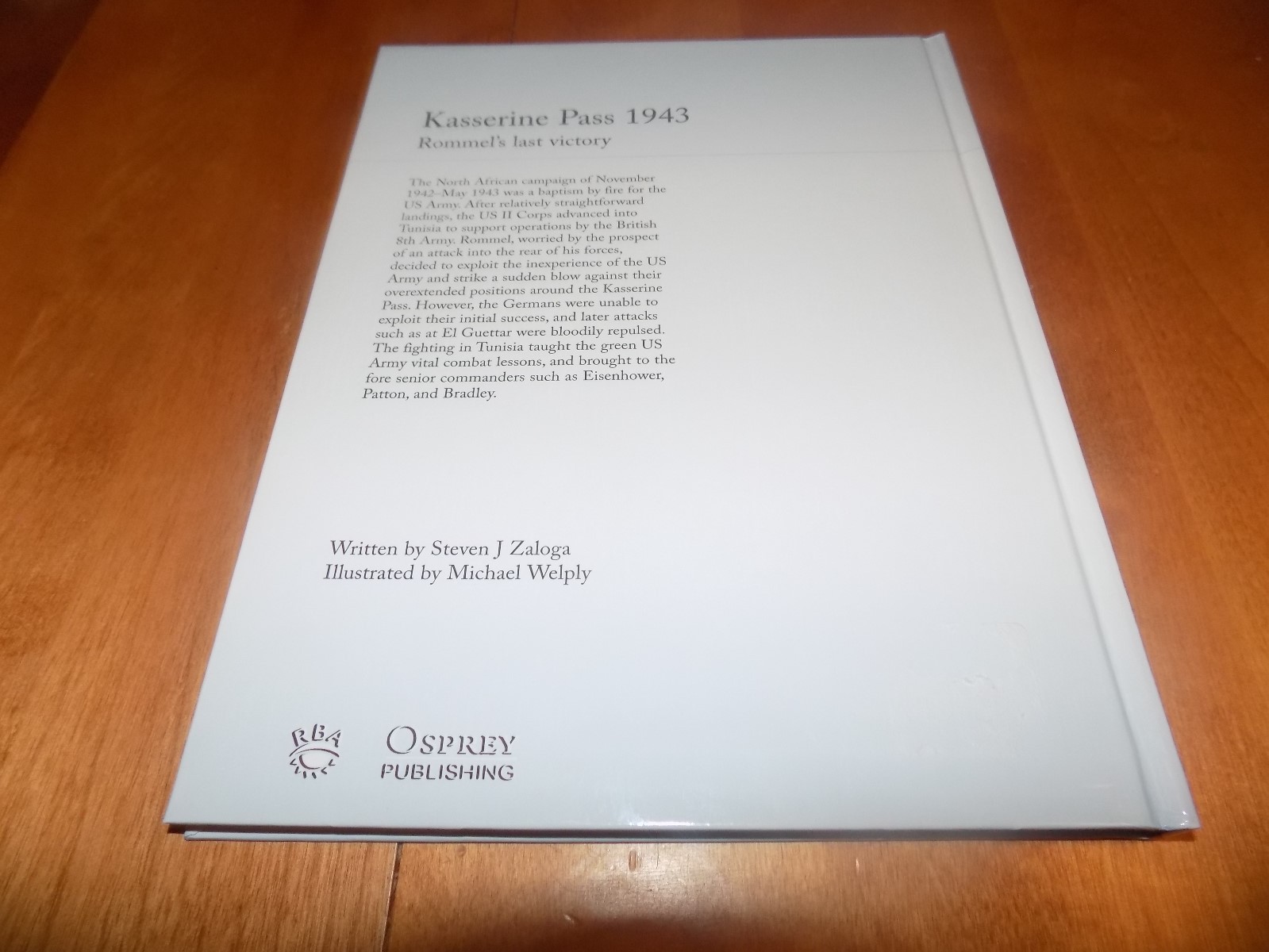 BATTLES OF WORLD WAR II KASSERINE PASS 1943 Rommel Afrika Korp US Army Book NEW