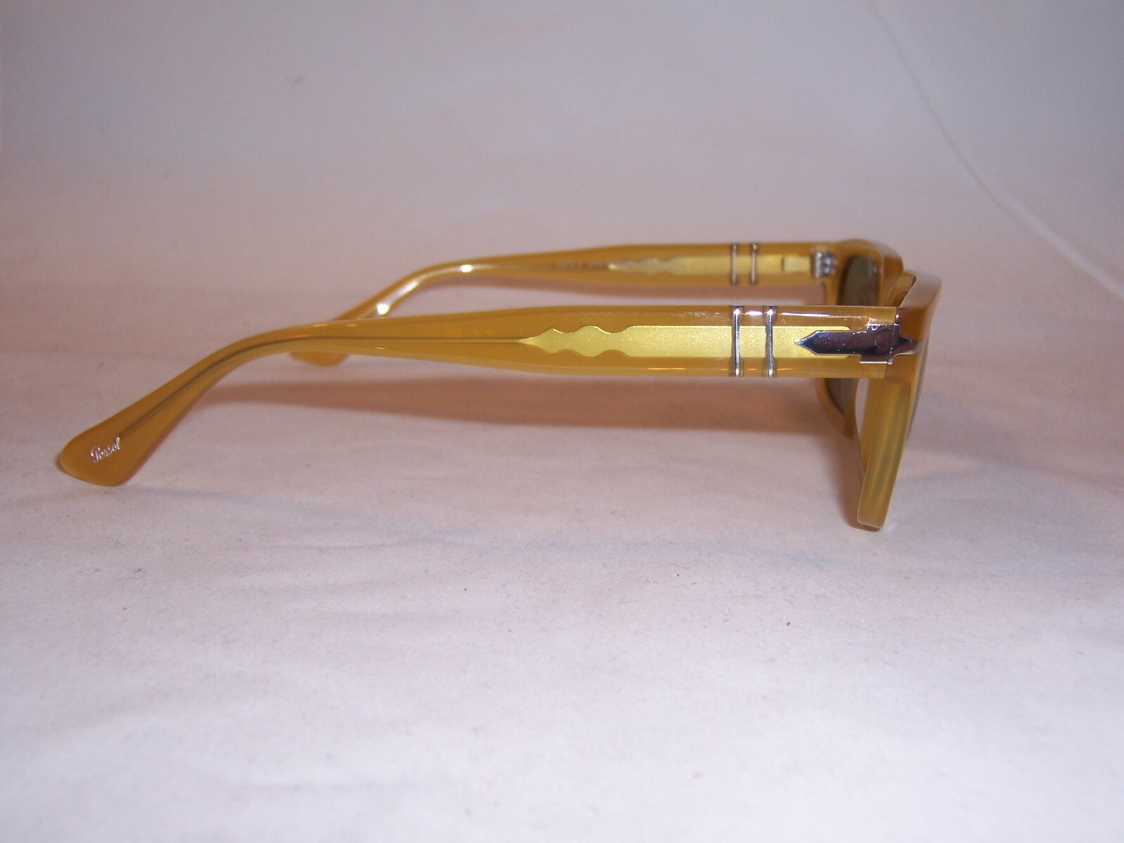 Pre-owned Persol Sunglasses Po 3272/s 204/4e Miele/green 53mm Authentic