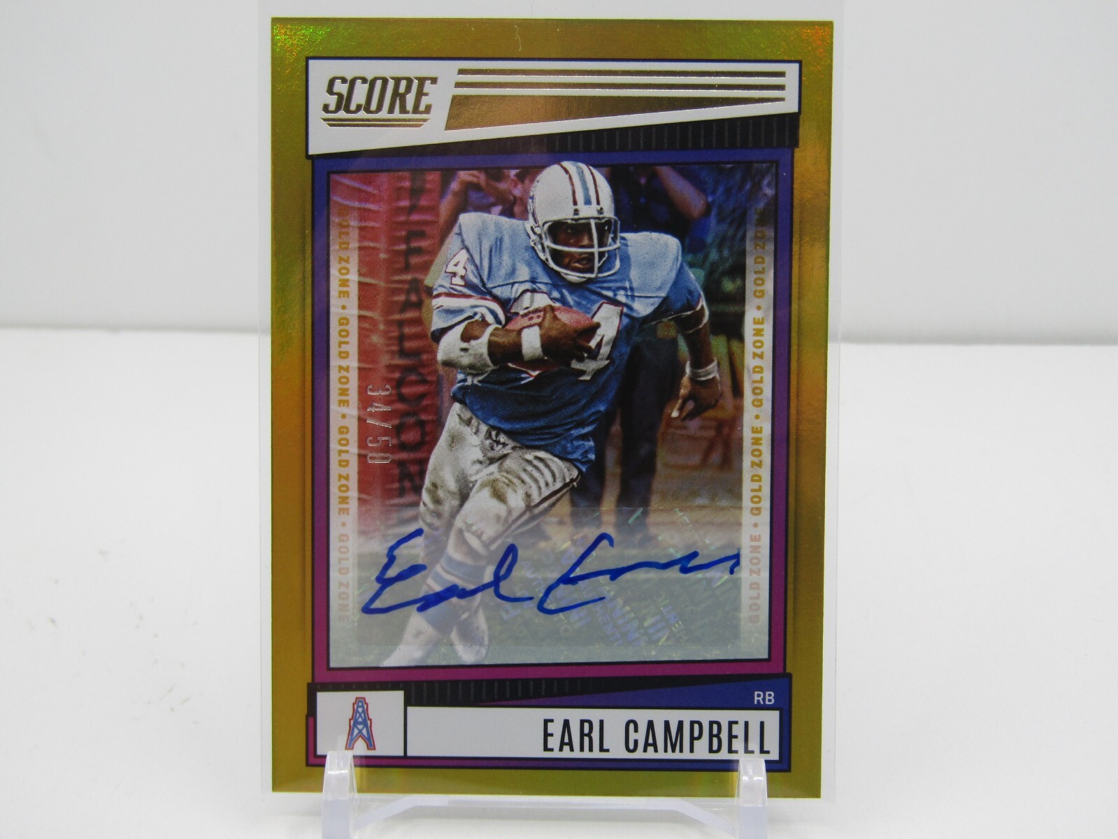 NFL フィギュア Earl Campbell ヒューストンオイラーズ レア $_