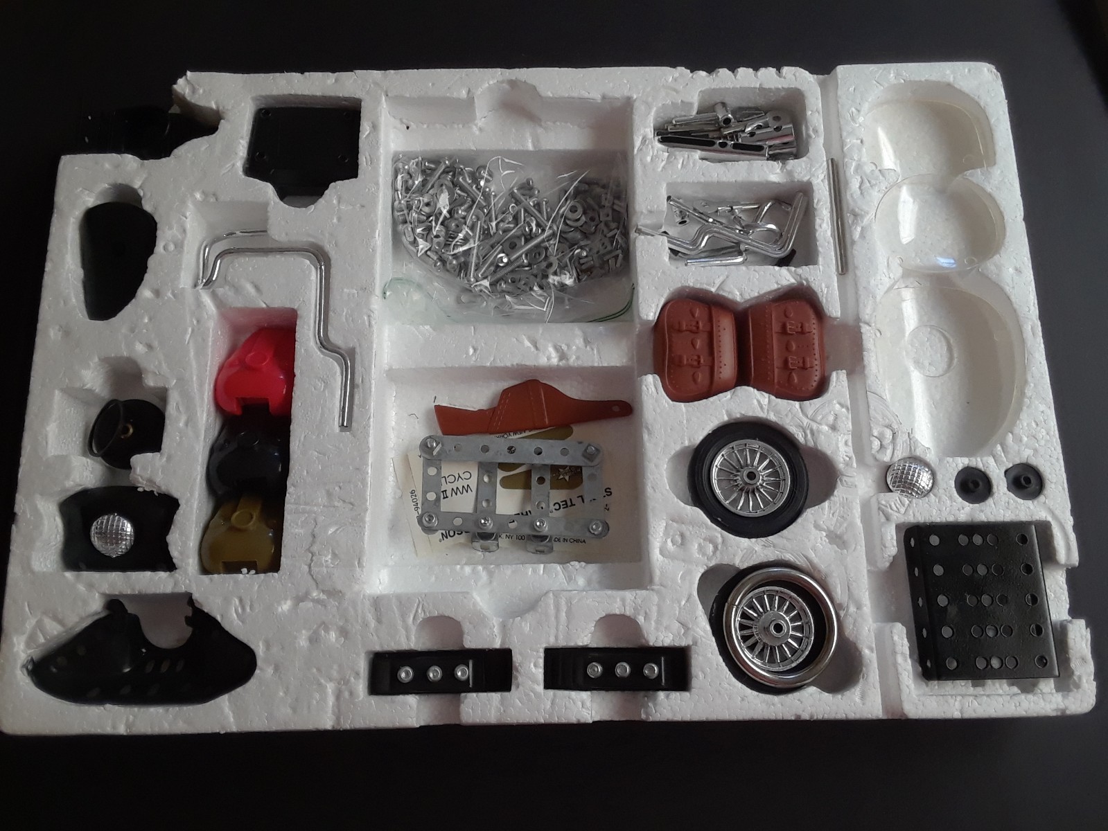 Steel Tec Harley Davidson Motorcycle Model Kit 7091 Incomplete