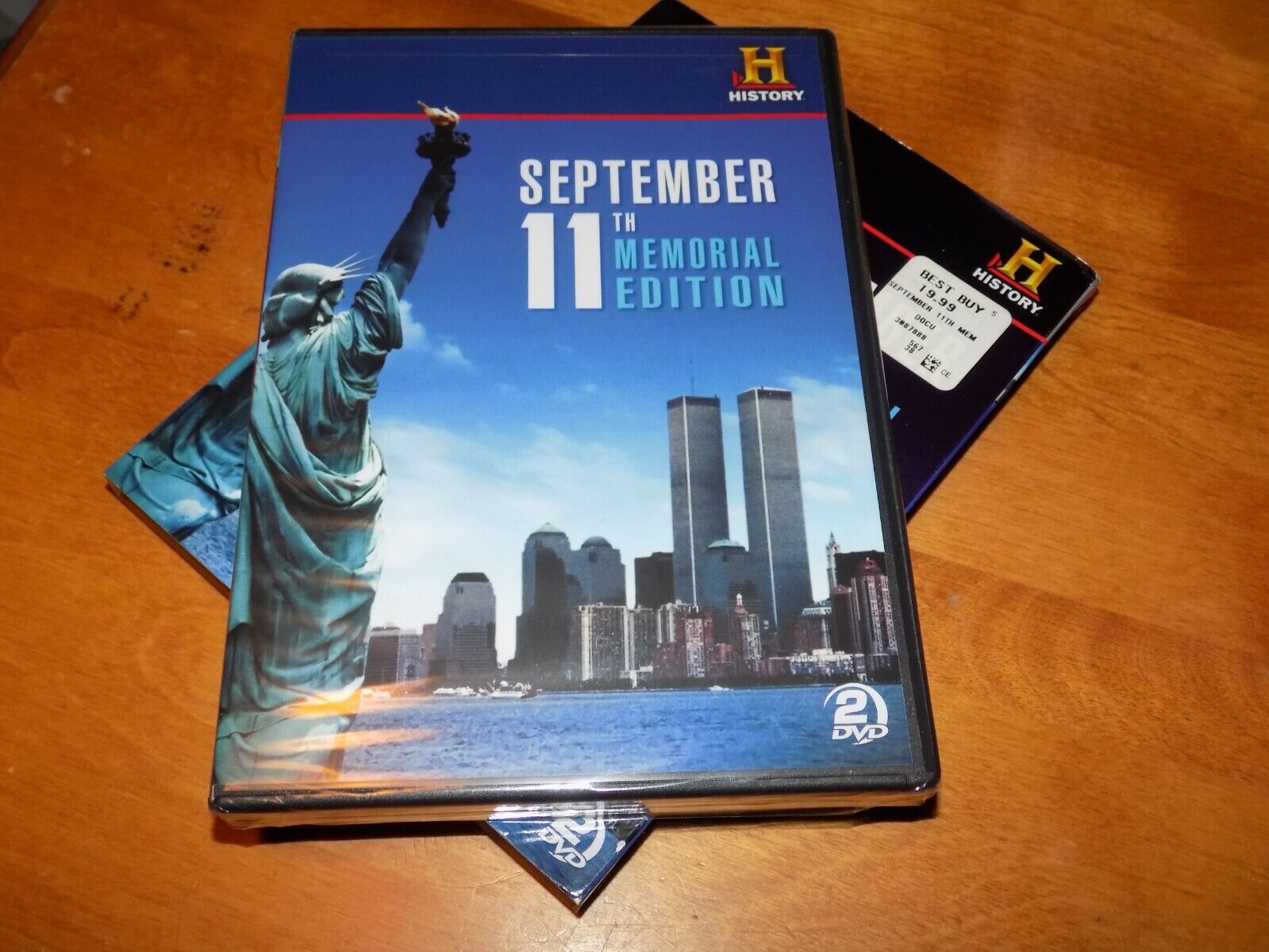 SEPTEMBER 11TH MEMORIAL EDITION WTC 9-11 2-Disc History Channel 9/11 DVD SET NEW SEPTEMBER 11TH MEMORIAL EDITION WTC 9-11 2-Disc History Channel 9/11 DVD SET NEW