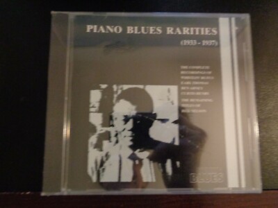 PIANO BLUES RARITIES 1933-1937 Vol. 2 (West Germany CD Whistlin Rufus Ben Abney)
