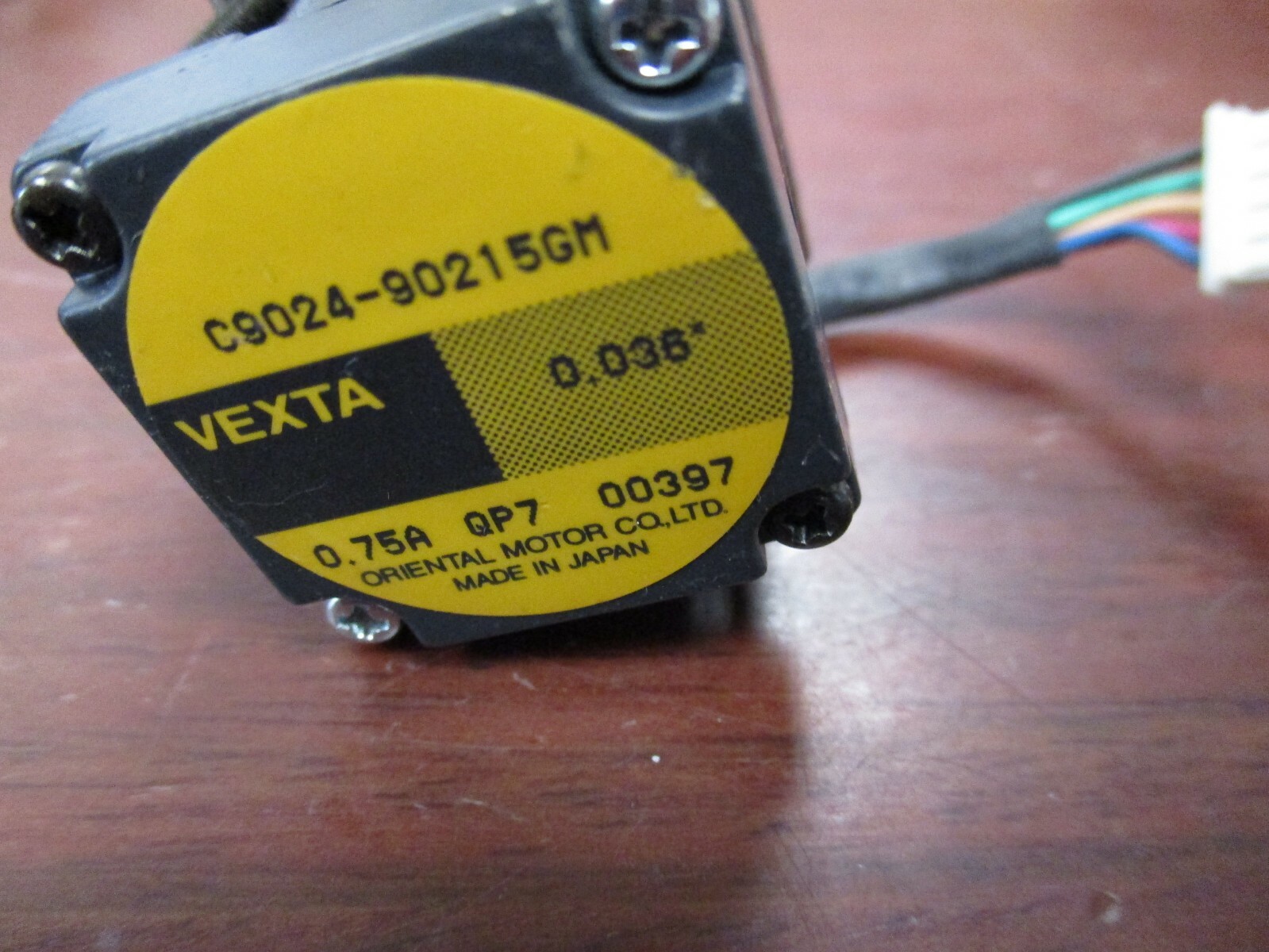 Oriental Motors VEXTA C9024-90215GM Stepper Motor (0.75A, 0.036˚)