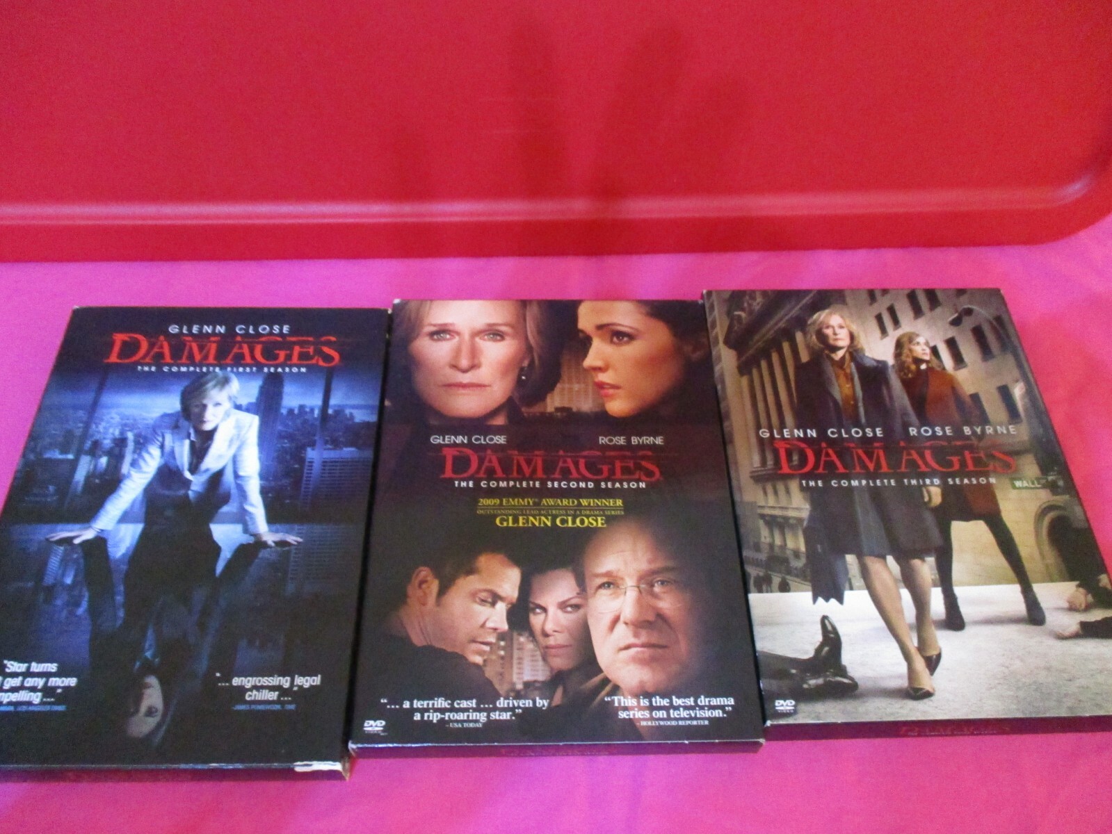 (未使用･未開封品)Damages: The Complete 3rd Season Damages : Complete First, Second & Third Season Glenn Close