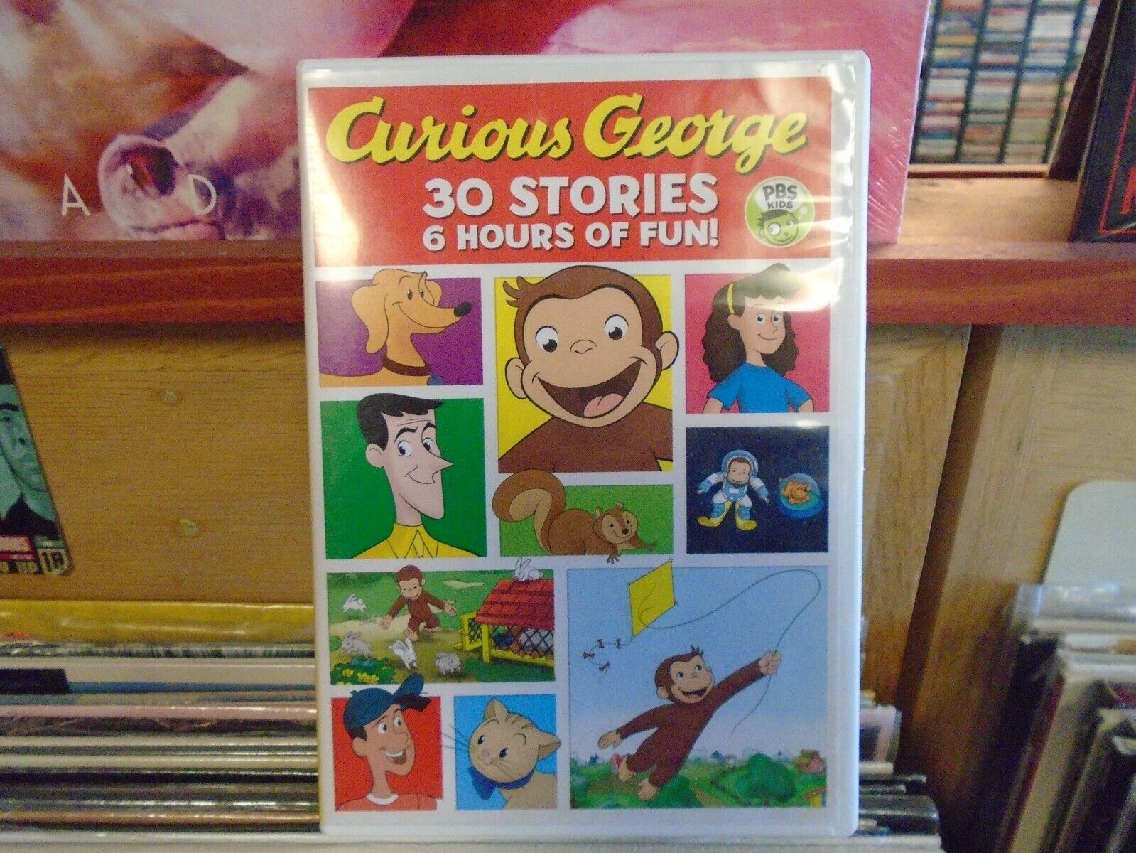 Curious George 30 Stories 6 Hours of Fun VG+ Cartoon DVD Curious George 30 Stories 6 Hours of Fun VG+ Cartoon DVD