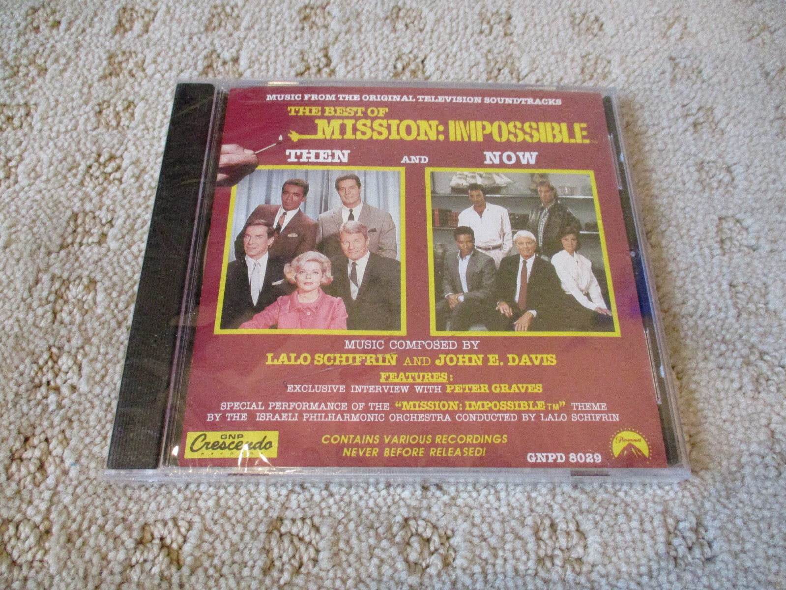 JOHN E. DAVIS (COMPOSER)/LALO SCHIFRIN - THE BEST OF MISSION