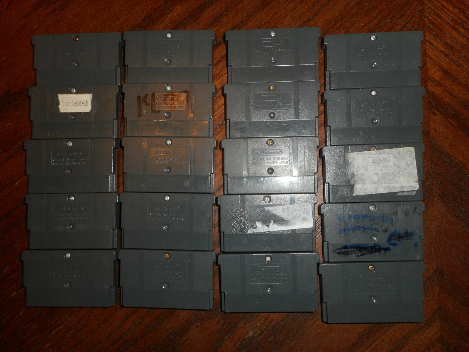 Lot of 20 Nintendo Game Boy Advance Games - Spongebob, Midnight Club & More