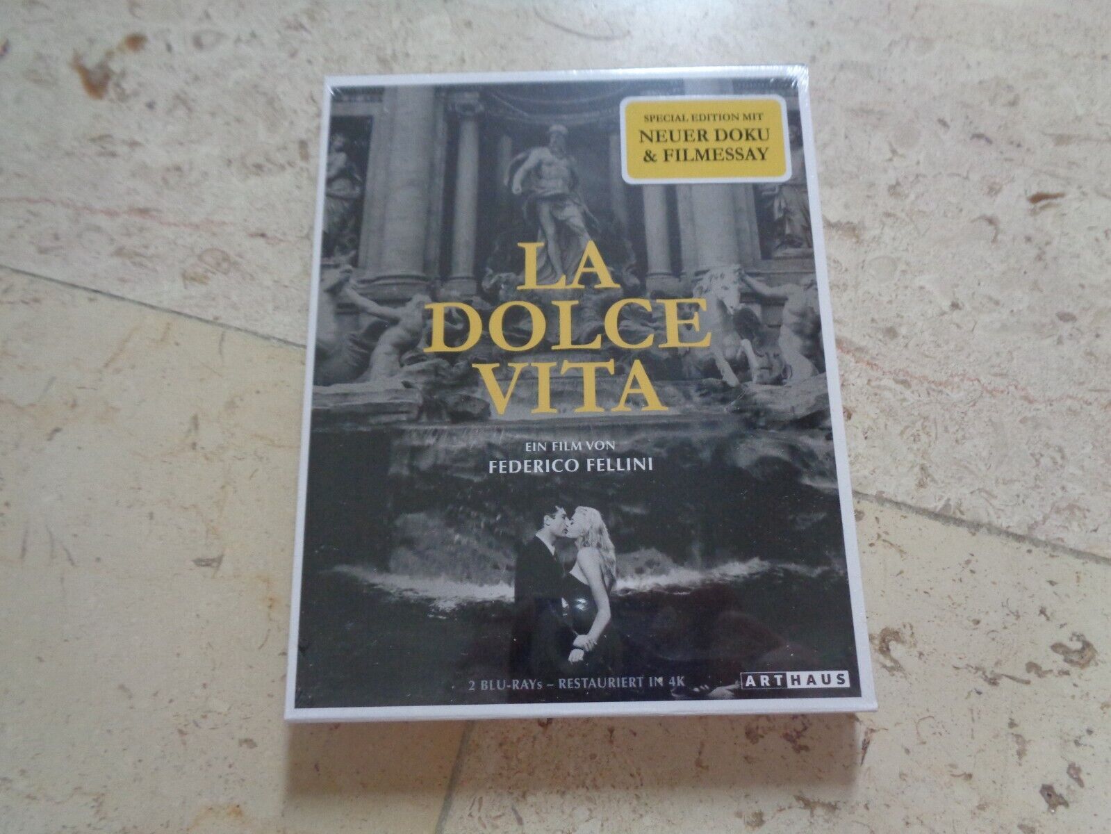 LA DOLCE VITA Blu-ray LTD slipbox with BOOK Federico Fellini