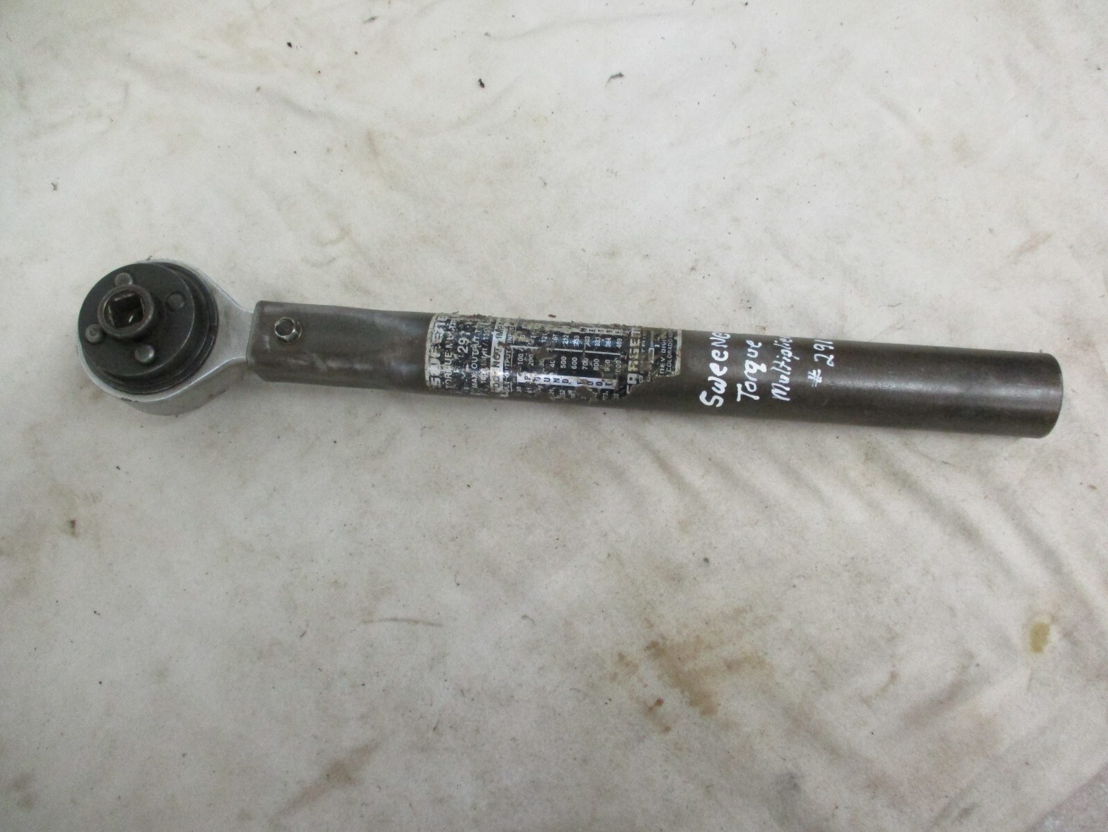 USED Sweeney 291 torque multiplier 3/4