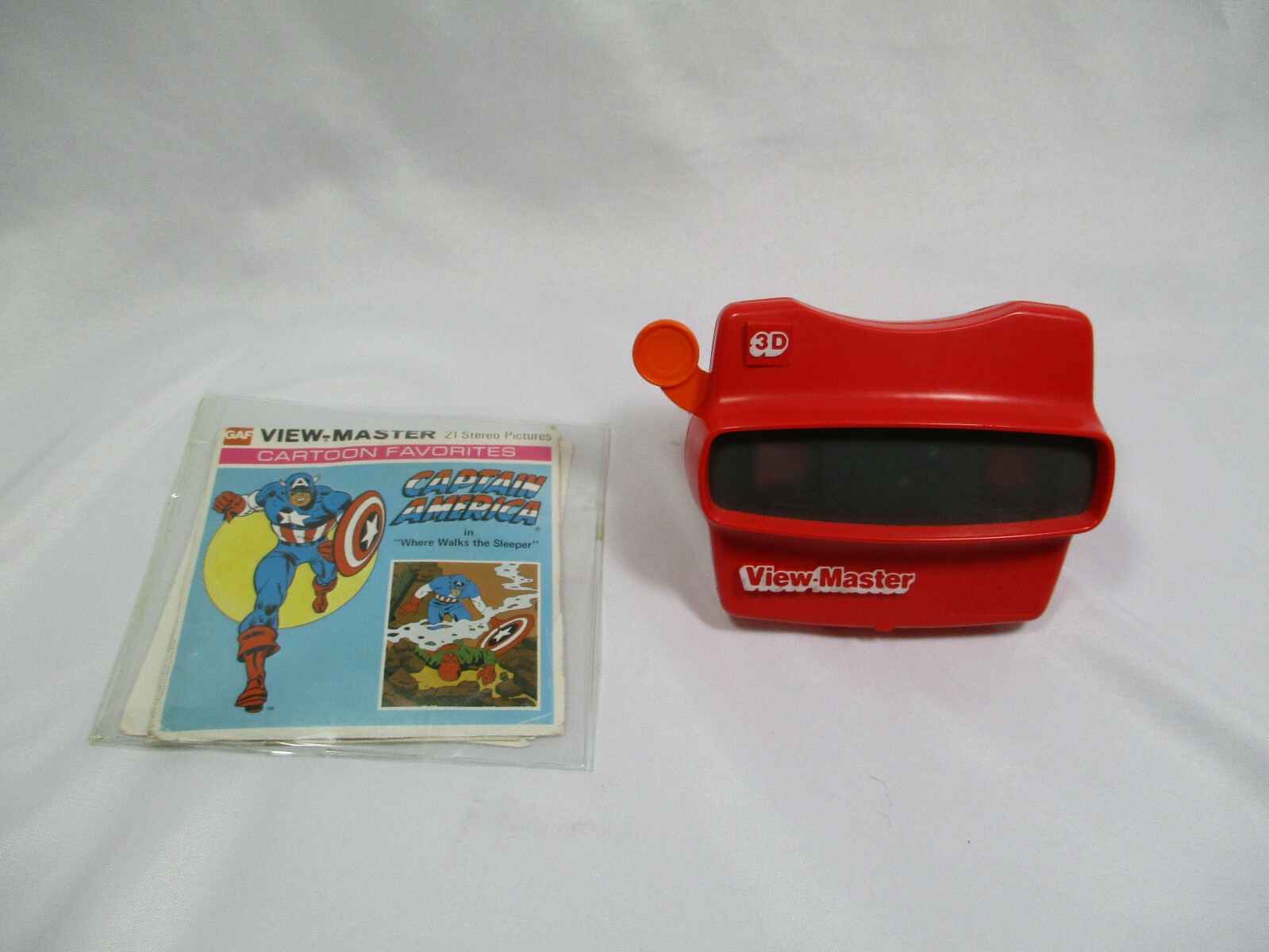 1977 Captain America View-Master Slides 