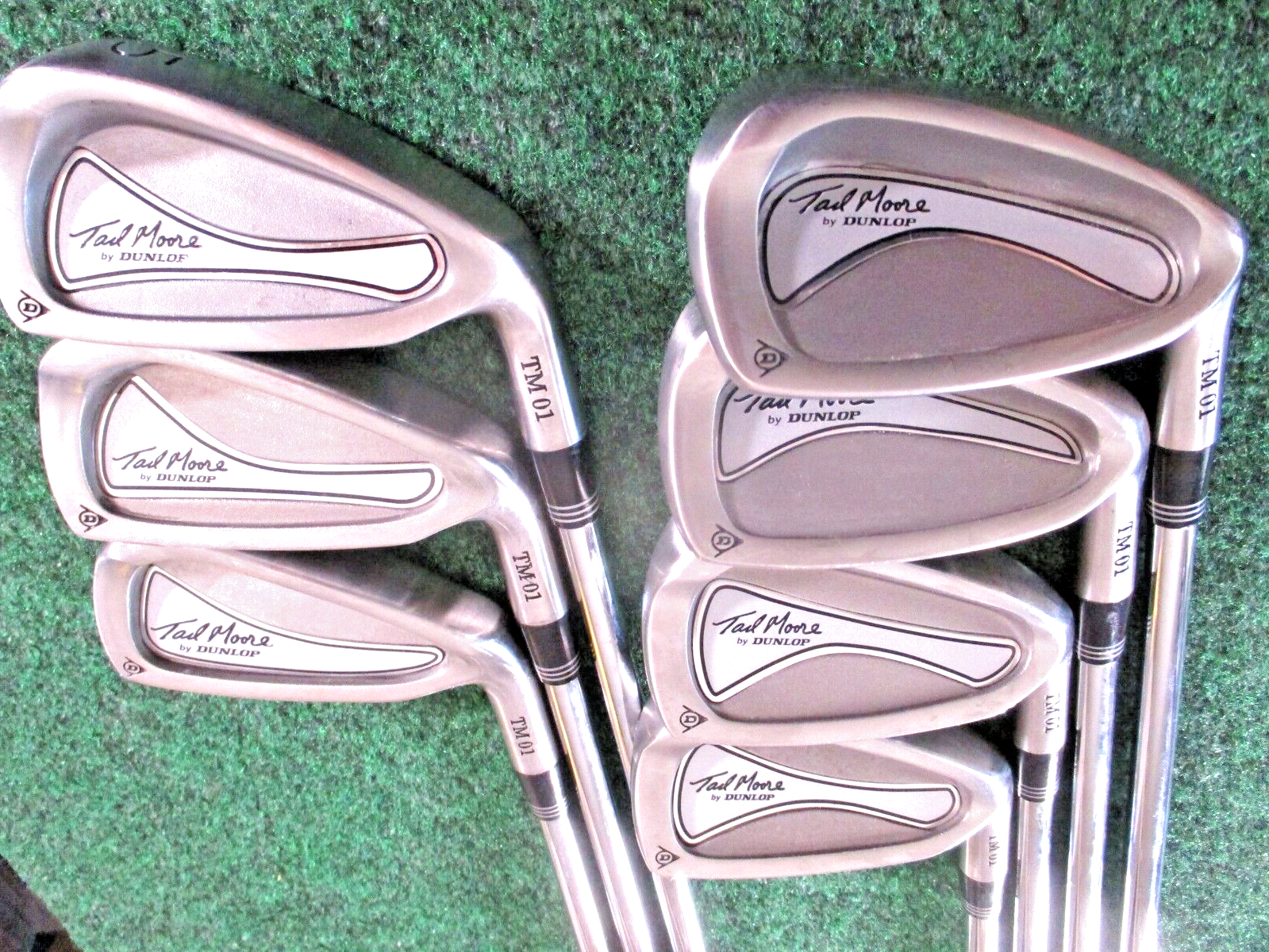 EXCELLENT Tad Moore TM 01 Irons 3,4,5,7,8,9,PW (no 6) Firm EXCELLENT Tad Moore TM 01 Irons 3,4,5,7,8,9,PW (no 6) Firm