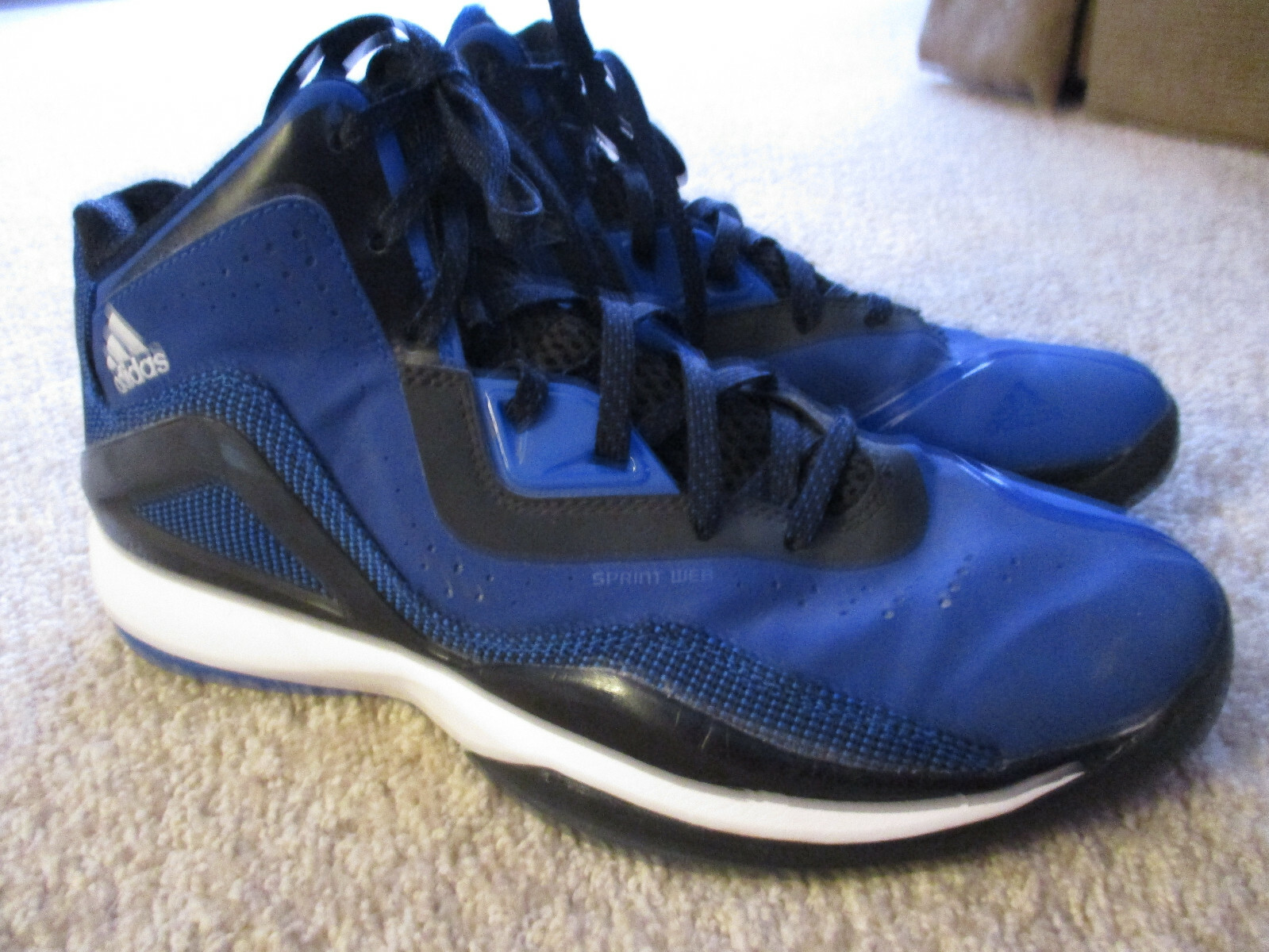 ADIDAS SPRINTFRAME Running Training Athletic Shoes Men s Size 9 M Blue black