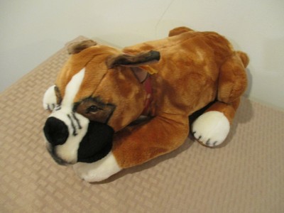 boxer dog plush