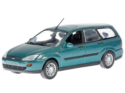 Ford Focus Turnier 2001 greenmet. diecast model car