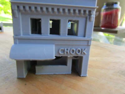 (1) '' N ''  SCALE  TAVERN, BAR, STORE,   '' CHOOK ''  HOLLOW  3D  PRINTED