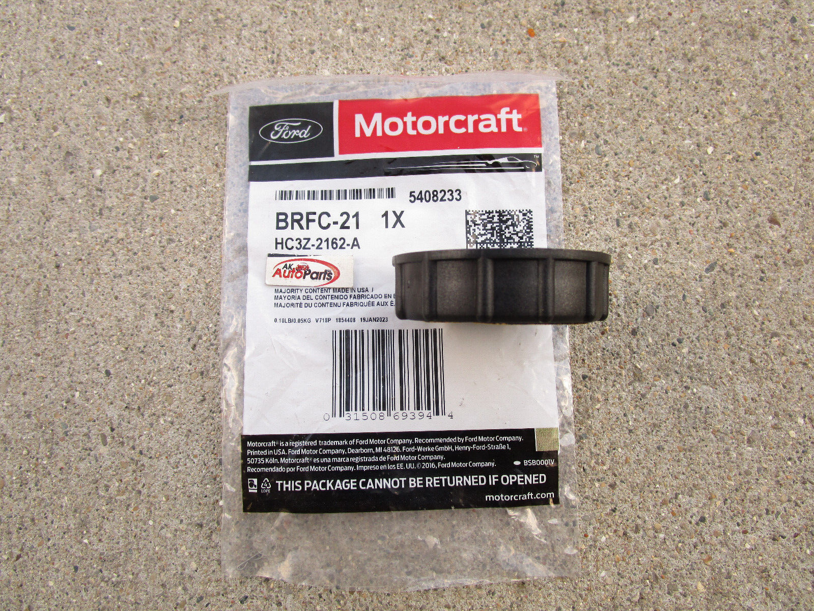 17-22 FORD F-250 F-350 SUPER DUTY MASTER CYLINDER BRAKE FLUID FILLER CAP OEM NEW