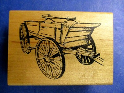 S  Rubber Stamp Wood Mtd
