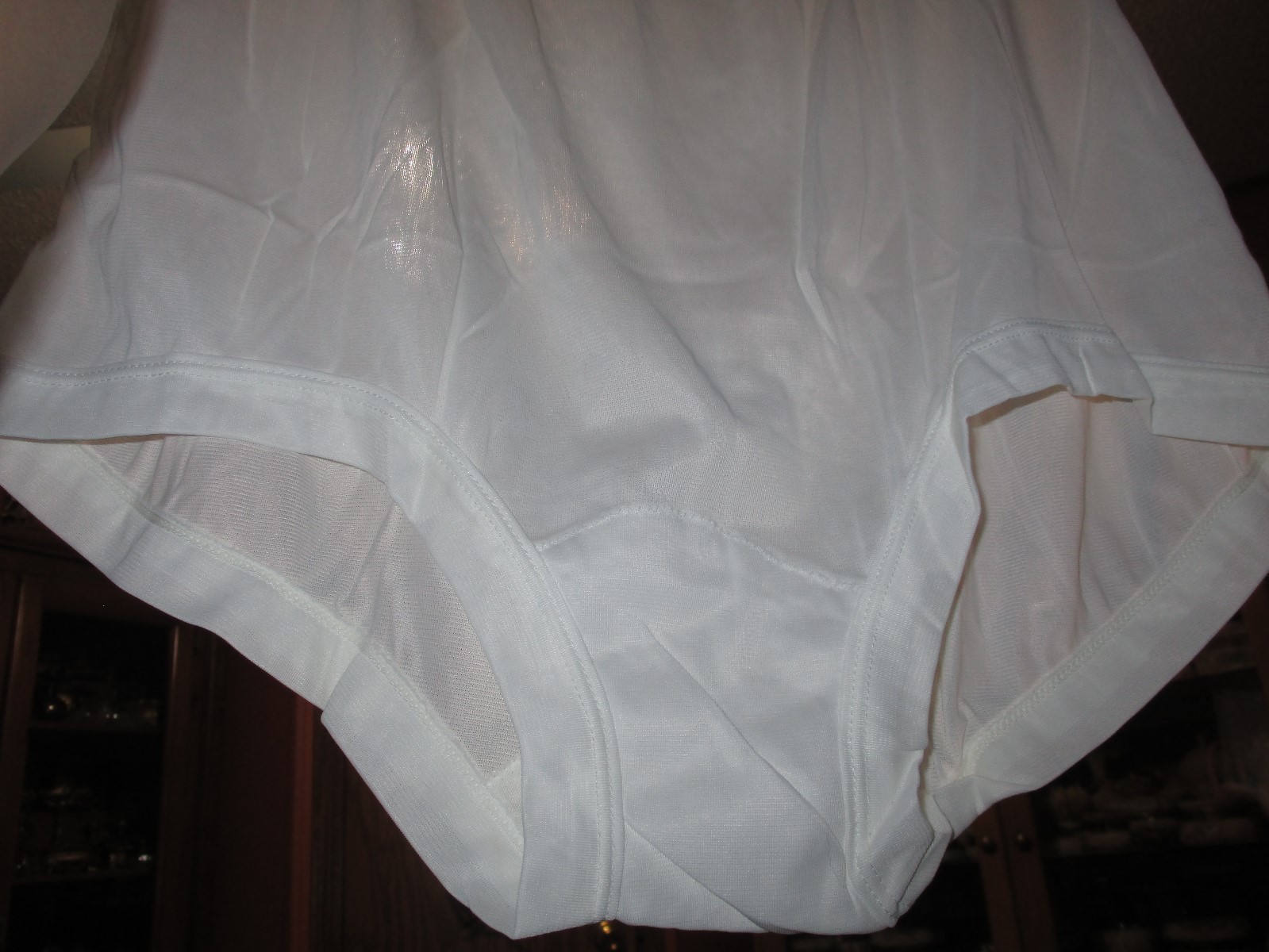 Vintage Spun Lo 100% Acetate Cuff Brief Panty 10 NOS PANTIES 14-24 GRANNY STYLE