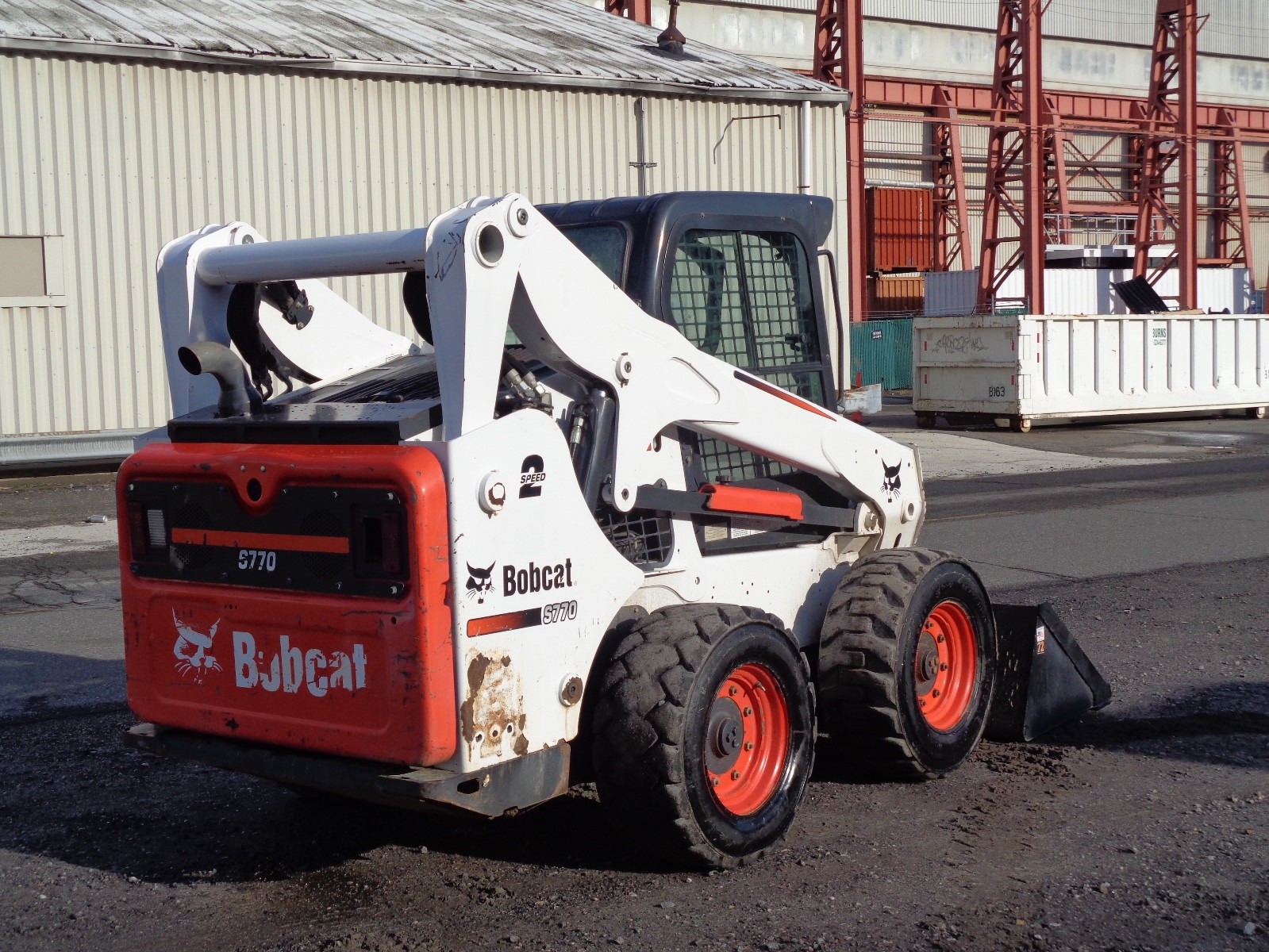 2016 Bobcat S770 Skid Steer Loader Diesel Enclosed Cab Heat/AC