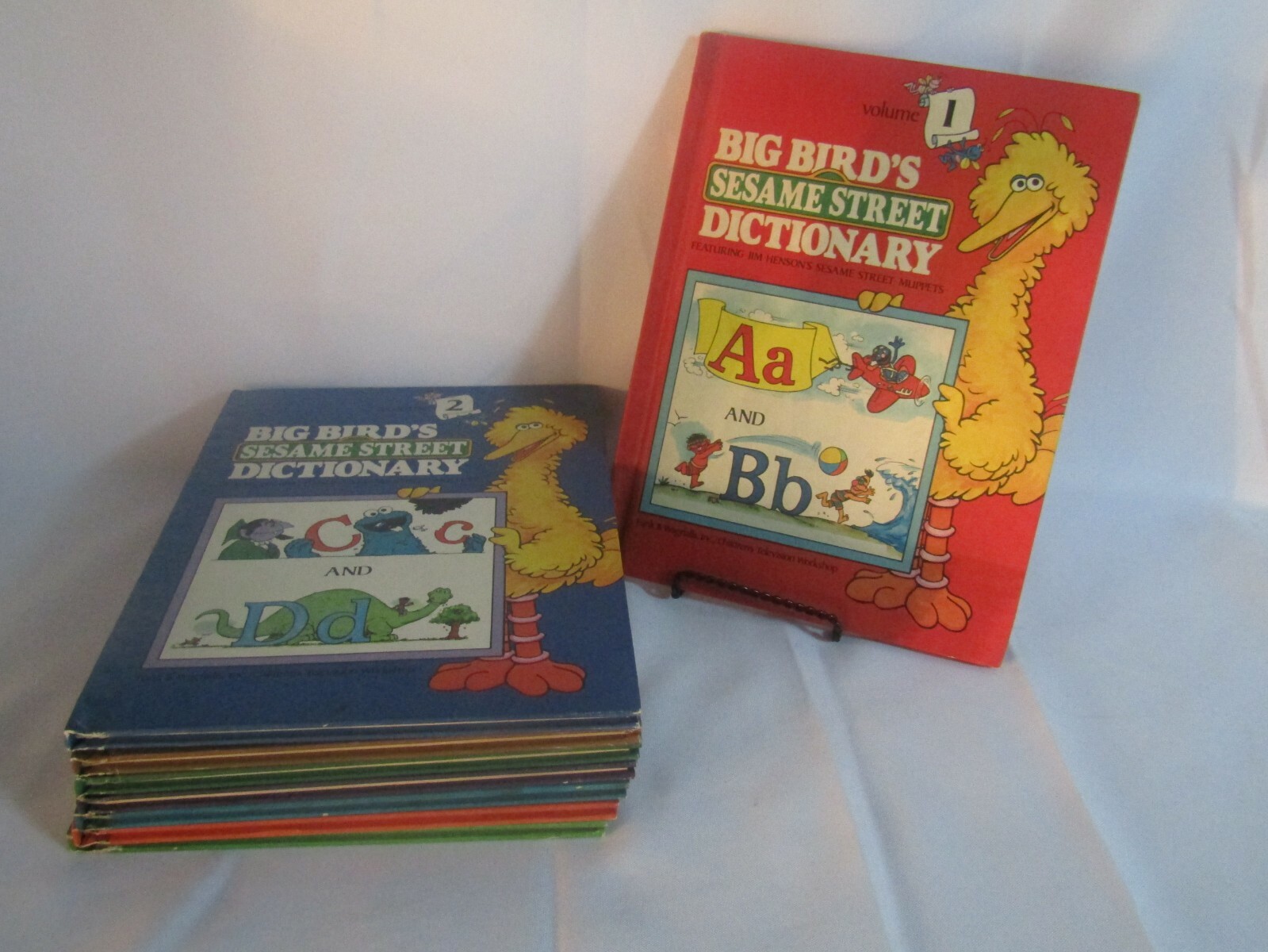 小物 Zeque Devon F-1981 Big Birds Sesame Street Dictionary E - K Book Volume 2