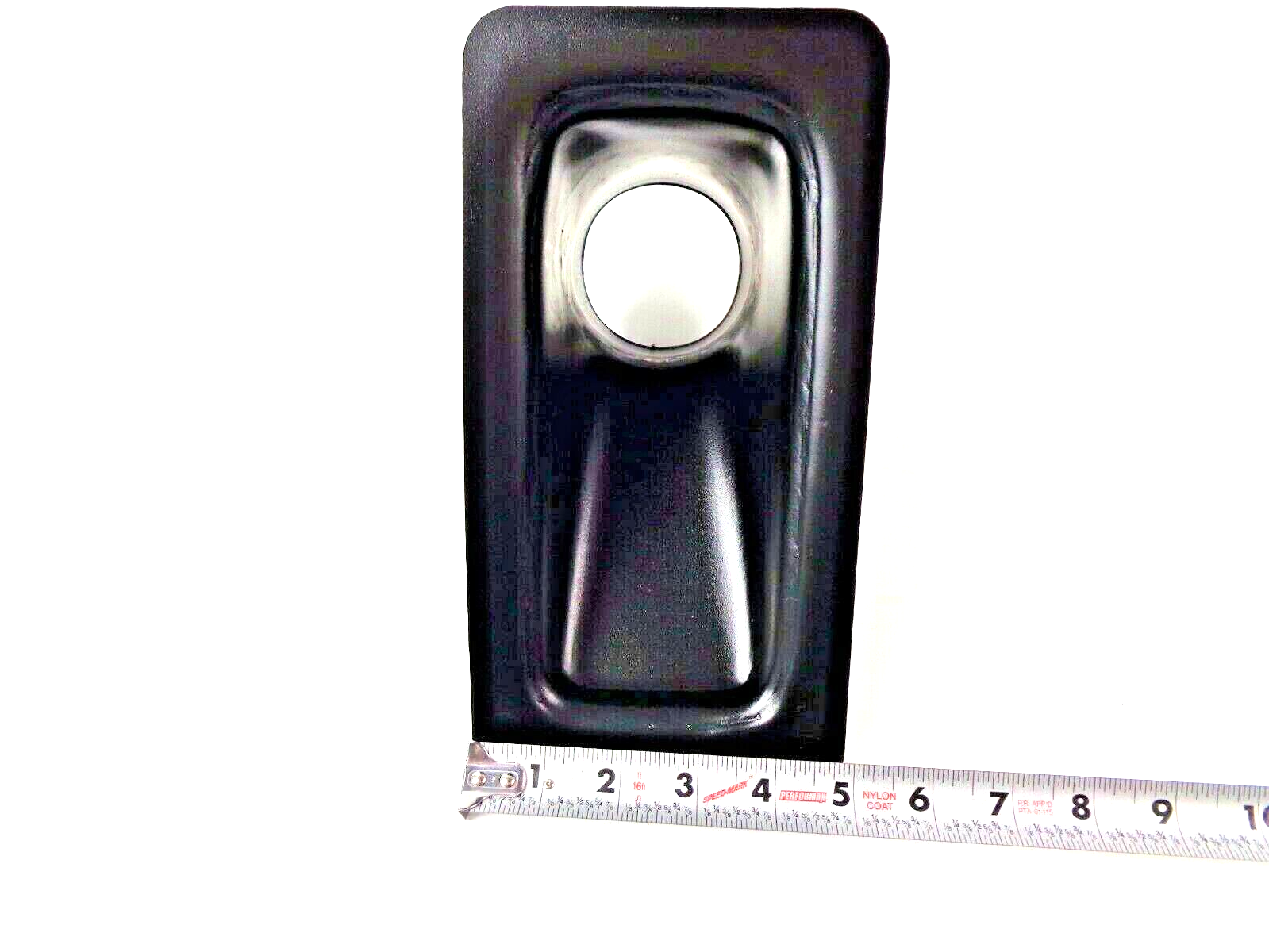 Universal Offset single hole Brake Duct Mount Air inlet mount Black 3" Air Duct