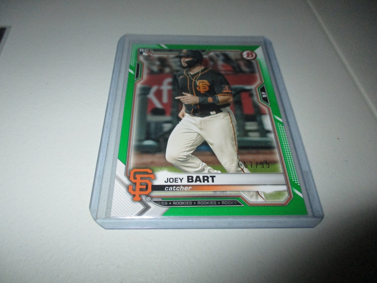 その他 Joey Bart Bowman 2019 RC Auto  /50 SP Joey Bart 2019 Bowman #BCP-50 Chrome Prospects (1st) Price